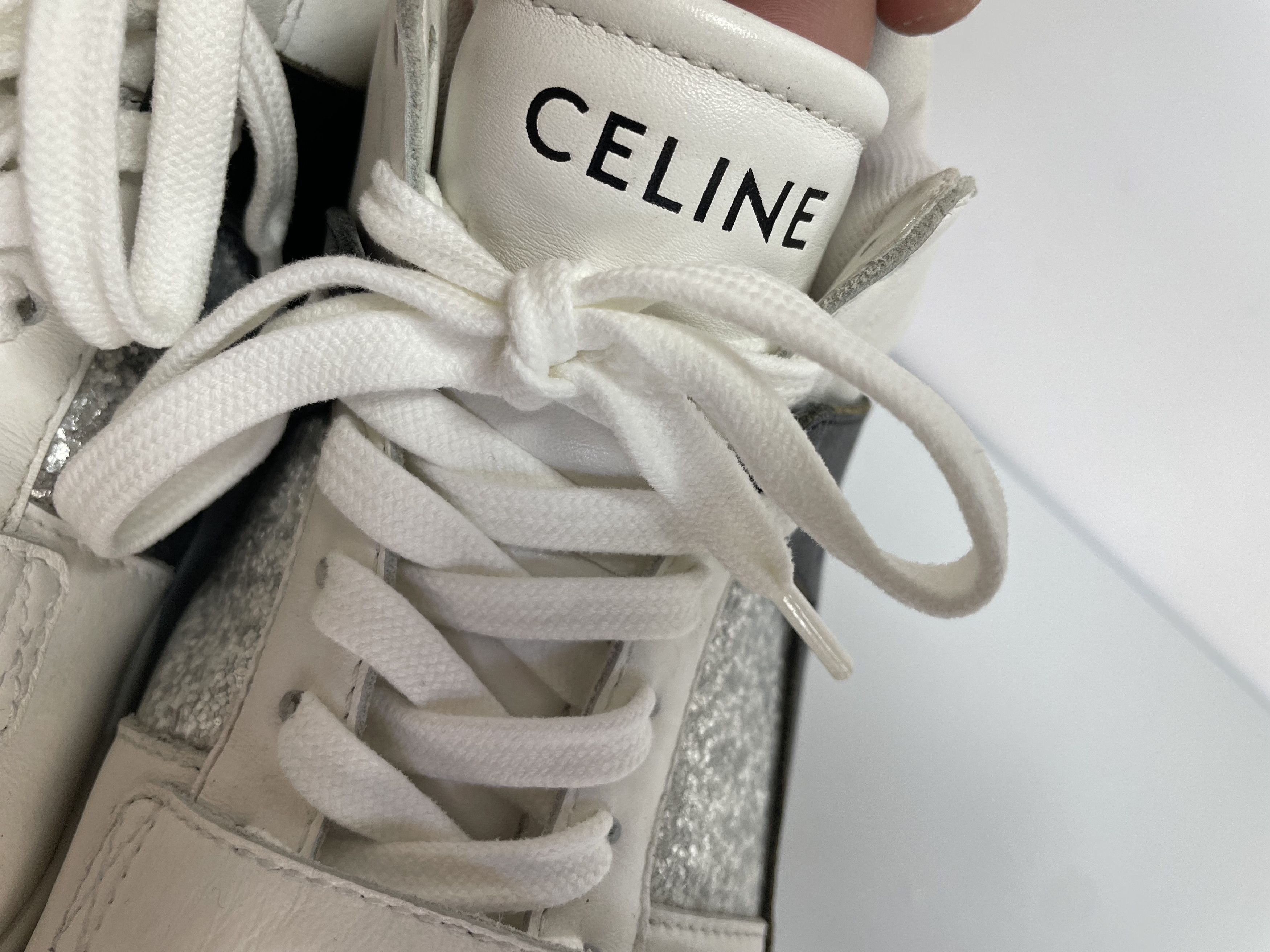 Celine Celine leather sneakers Size US 10 / IT 40 - 4 Thumbnail