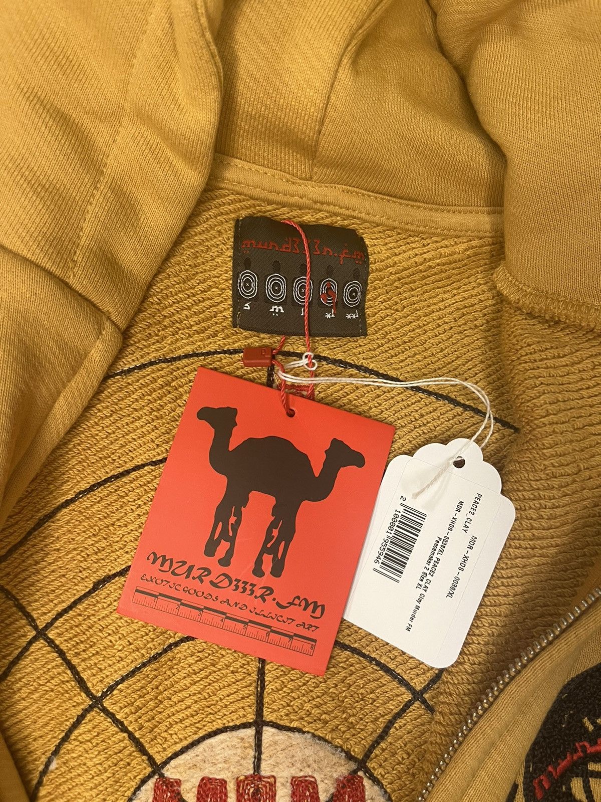 murd333r.fm Murd333r.fm Peacemaker Hoodie (Clay) Size US XL / EU 56 / 4 - 5 Thumbnail