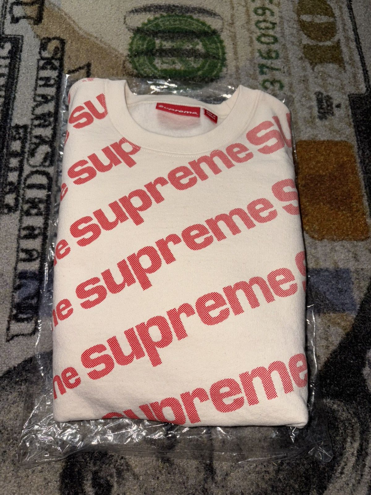 Supreme Supreme Radial Crewneck Size US L / EU 52-54 / 3 - 1 Thumbnail