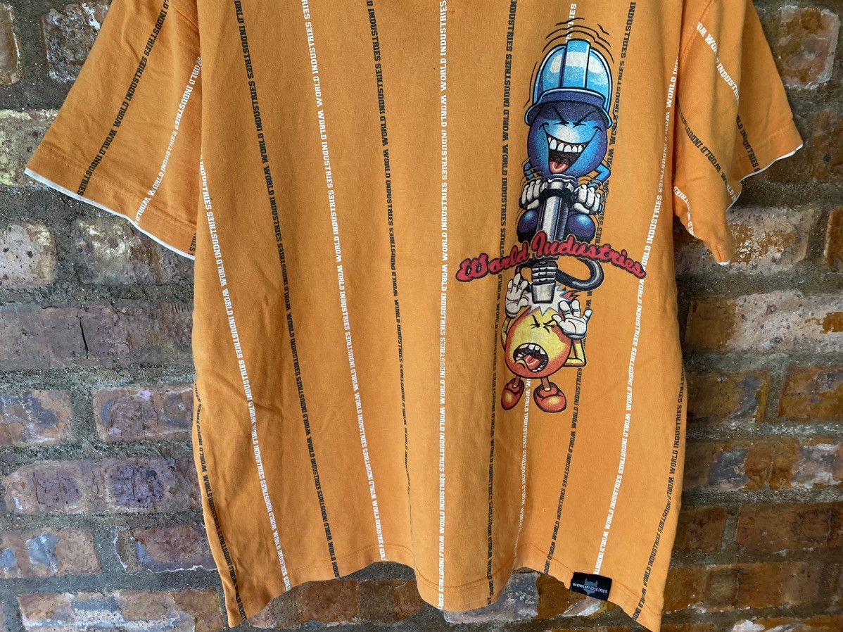World Industries 🔥1990s World Industries Anime grind tee Size US L / EU 52-54 / 3 - 4 Thumbnail
