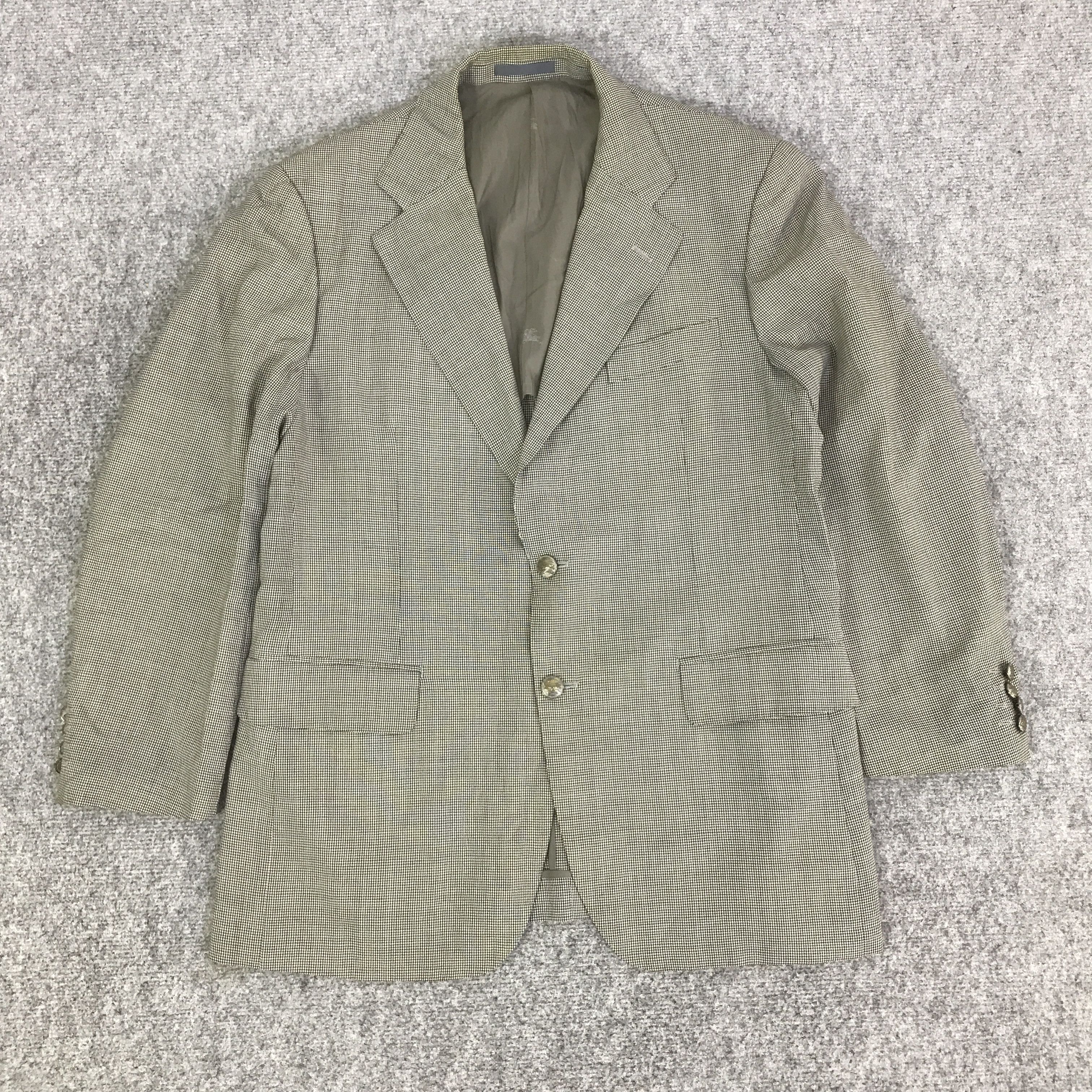 Burberry BURBERRY BLAZER COAT JACKET K107B23 Size US L / EU 52-54 / 3 - 1 Thumbnail
