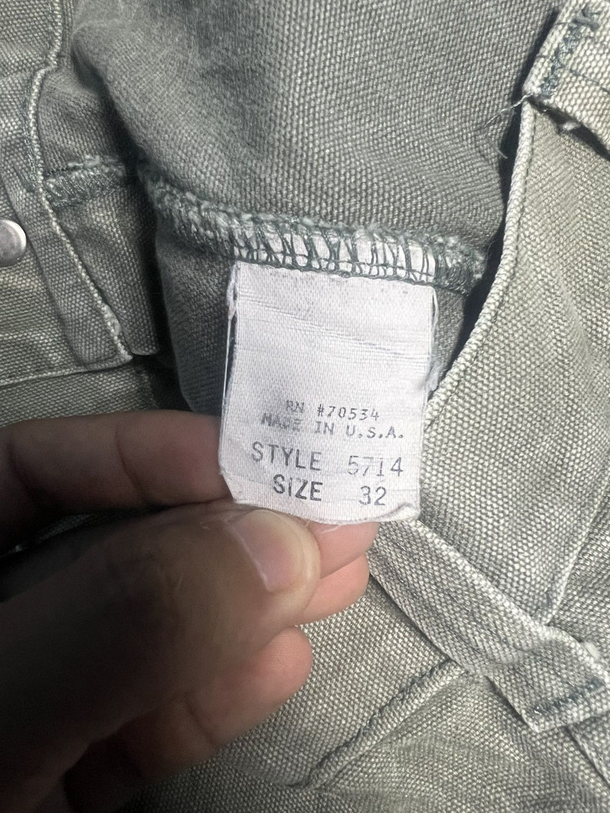 Orvis Vintage Orvis Duck Canvas Pants (45) Size US 32 / EU 48 - 8 Thumbnail