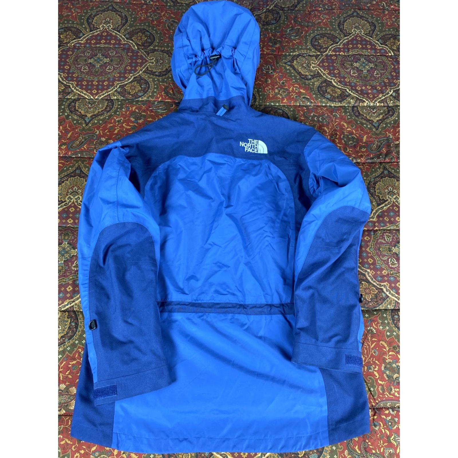 The North Face VINTAGE The North Face Gore Tex Parka Hoodie Jacket Parka Men M Blue 90s Water Resistant Size US M / EU 48-50 / 2 - 7 Thumbnail