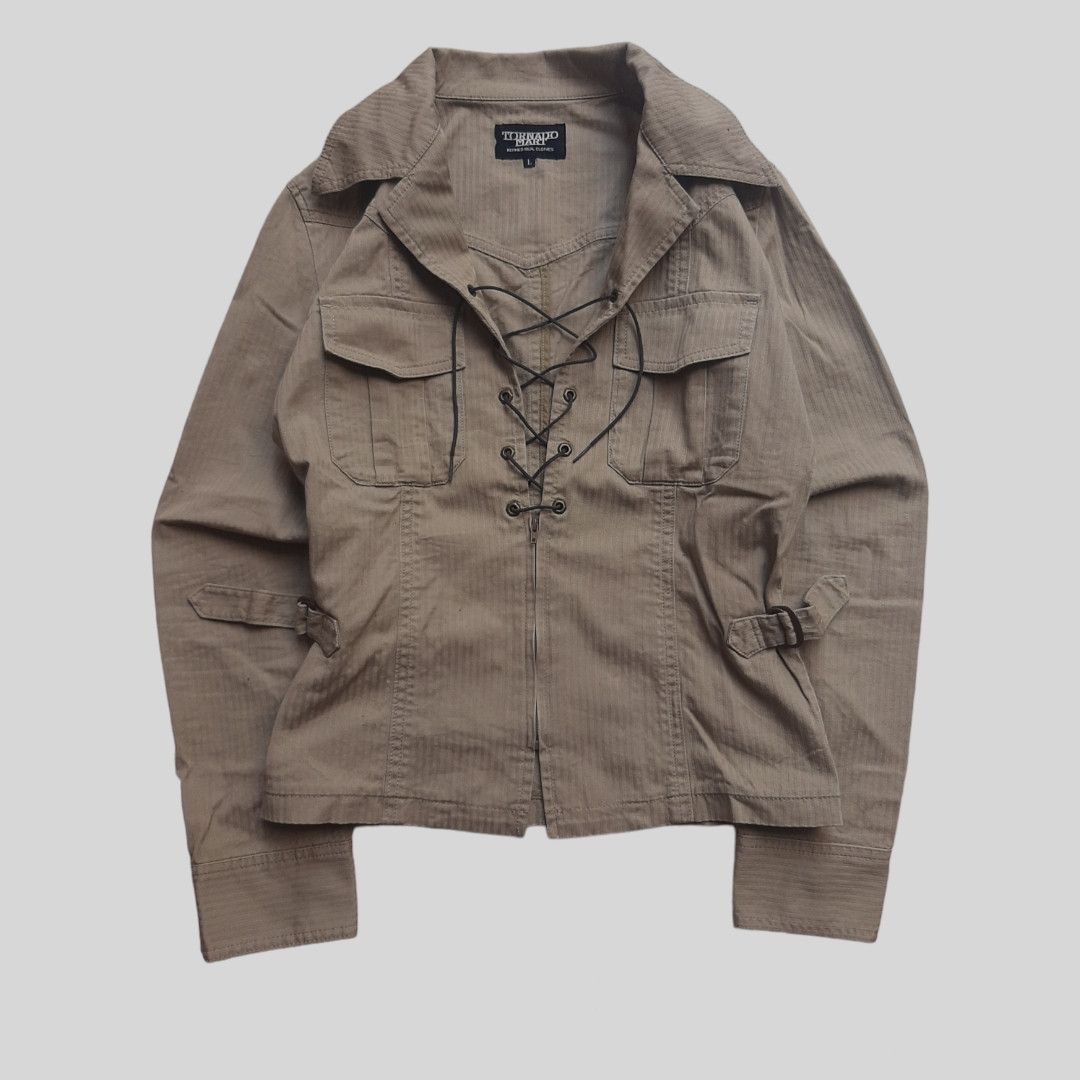 14th Addiction × Tornado Mart Tornado mart sherkesque lace up shirt Size US M / EU 48-50 / 2 - 1 Thumbnail