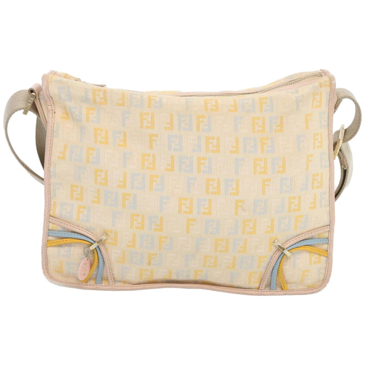 Fendi Multicolour Canvas Shoulder Bag (Pre-Owned) Size ONE SIZE - 1 Thumbnail