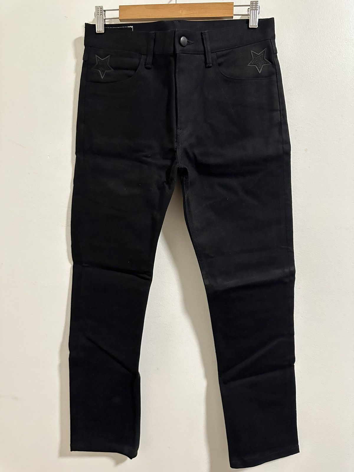 18ss soloist lone star over waist slacks