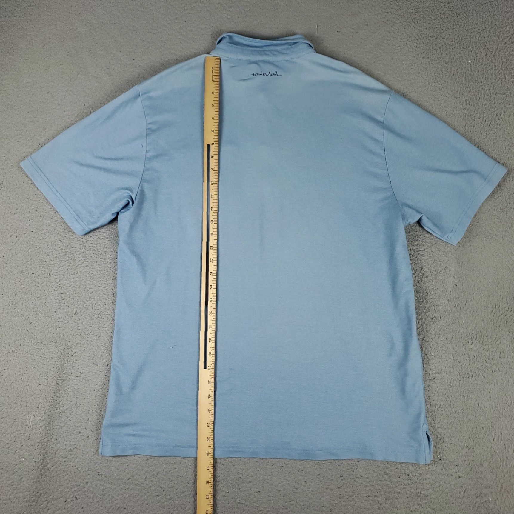 TravisMathew Travis Mathew Polo Shirt Mens Size XL Blue Casual Short Sleeve Polo Shirt Travis Mathew XL Blue Casual Short Sleeve Shirt Men Polo Size US XL / EU 56 / 4 - 4 Thumbnail