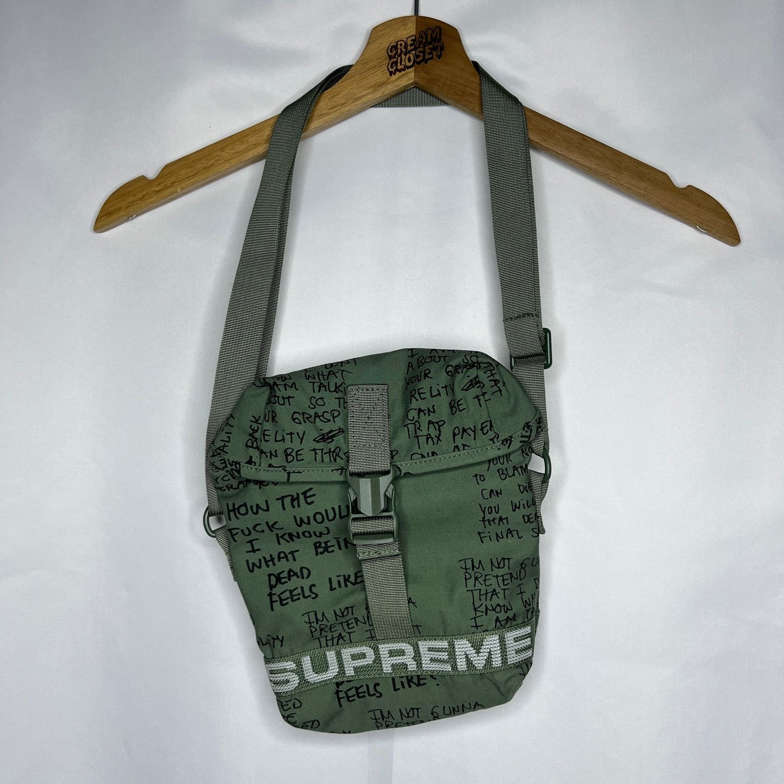 Supreme Supreme Field Side Bag “Olive Gonz” SS23 | Grailed