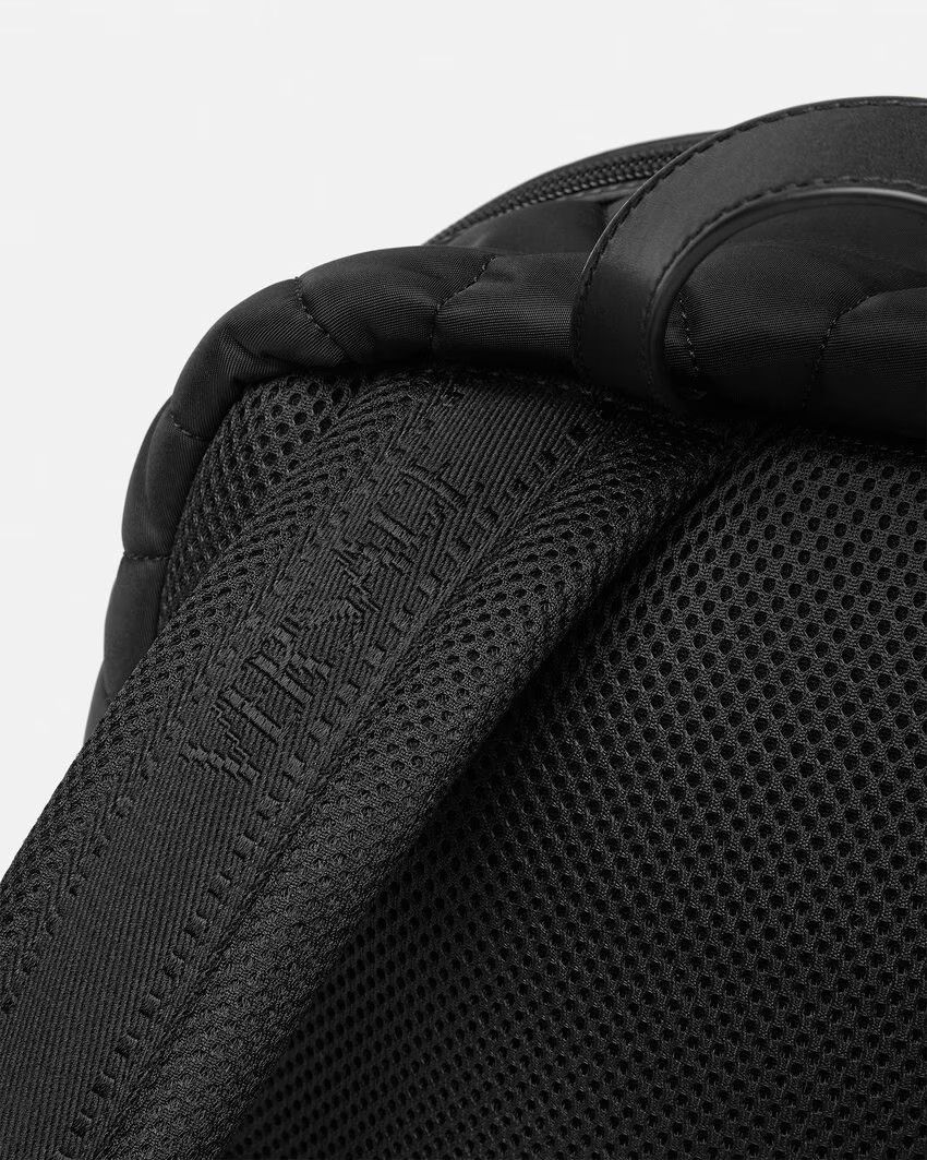 Versace o1s22i1n0125 Size: OS / Quilted Nylon Backpack in Black Size ONE SIZE - 4 Thumbnail