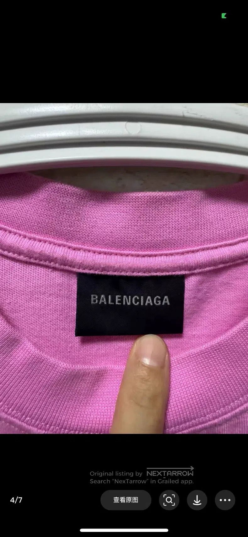 Balenciaga Balenciaga Round neck short sleeve Size US M / EU 48-50 / 2 - 4 Thumbnail