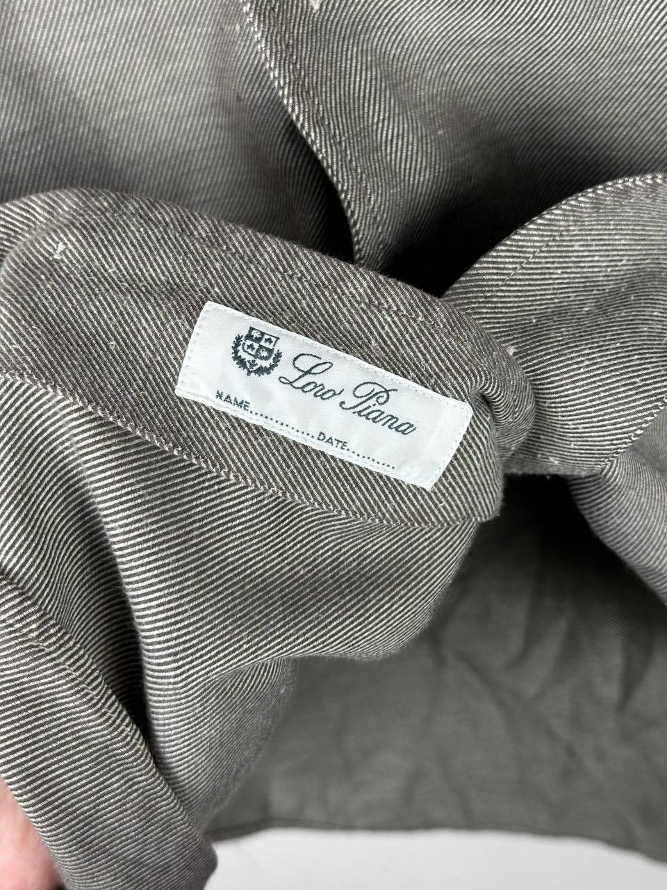 Loro Piana Vintage Loro Piana Cashmere Cotton Shirt Long Sleeve Size XL Size US XL / EU 56 / 4 - 9 Thumbnail