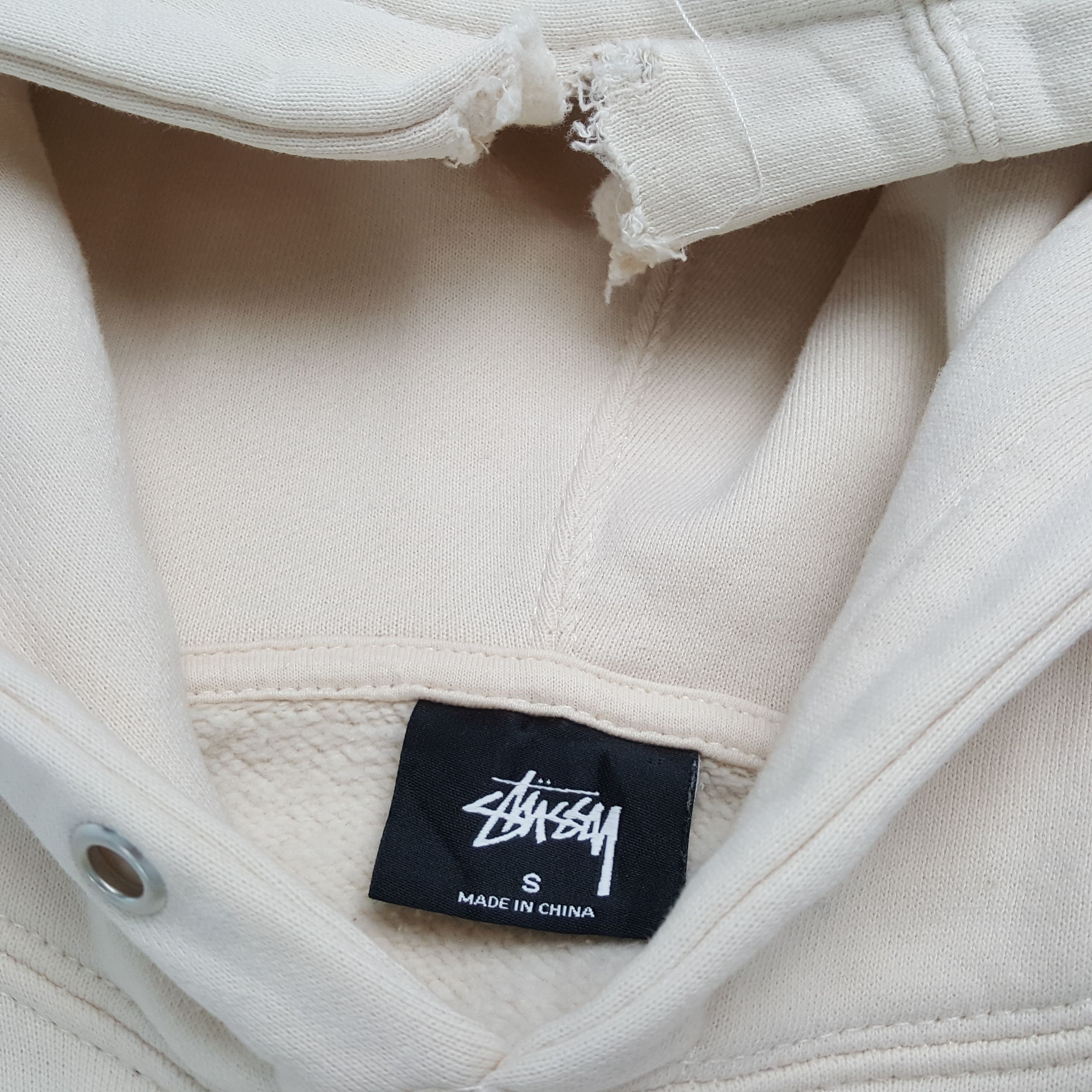 STUSSY Streetwear Style Custom Art Hoodies Distressed