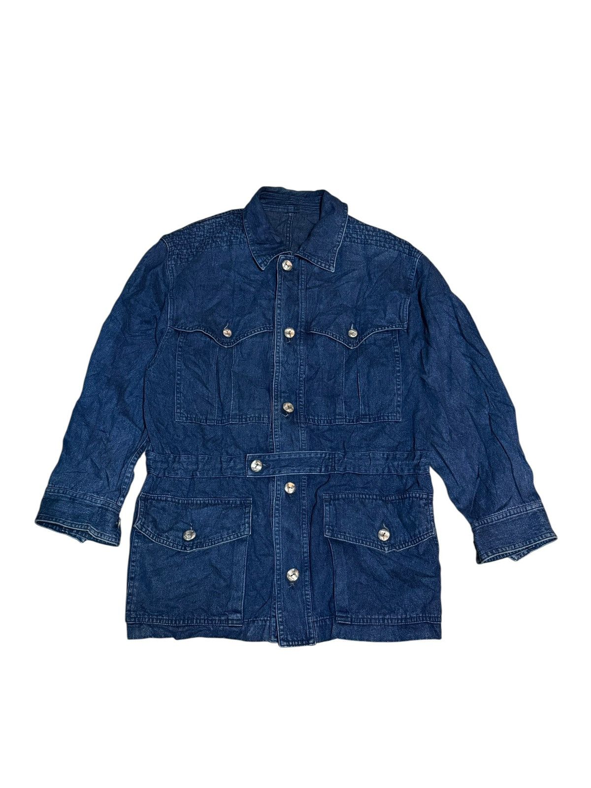 Issey Miyake ISSEY MIYAKE JEAN OF PLANTATION PARKA JACKET Size US M / EU 48-50 / 2 - 1 Thumbnail