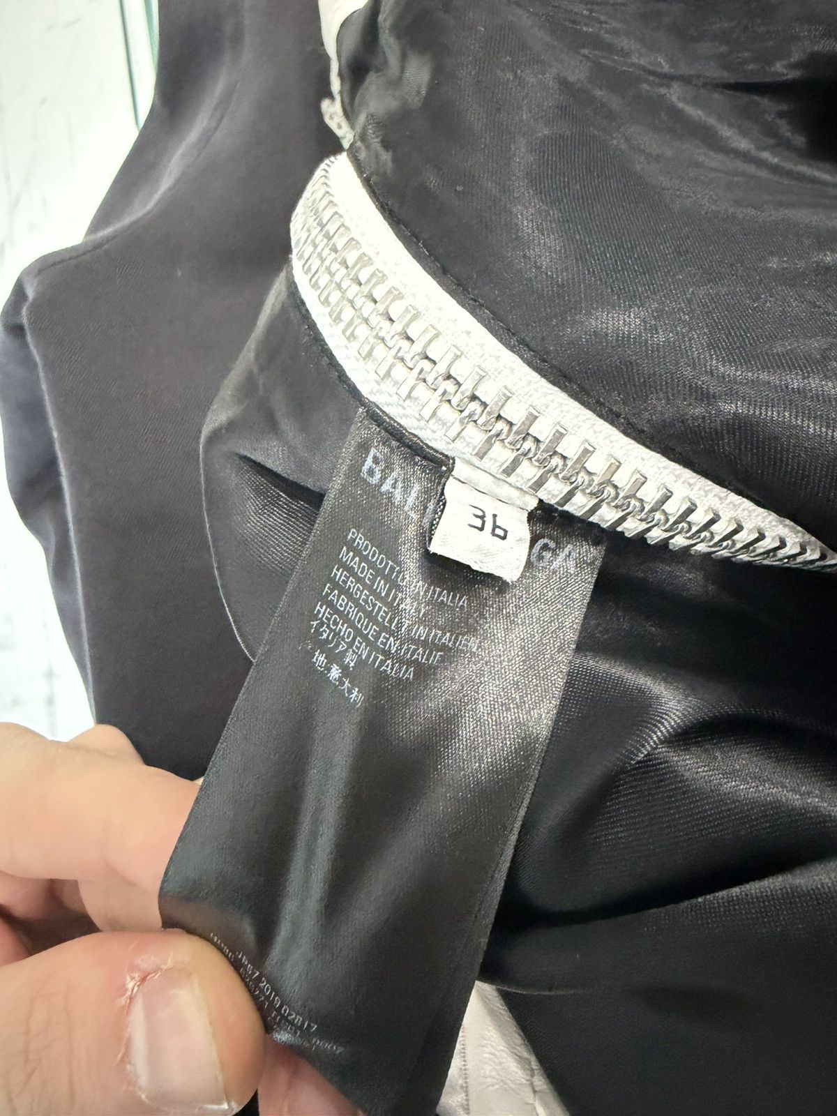 Balenciaga 2000s BALENCIAGA LEATHER BIKER PANTS Size US 28 / EU 44 - 4 Thumbnail