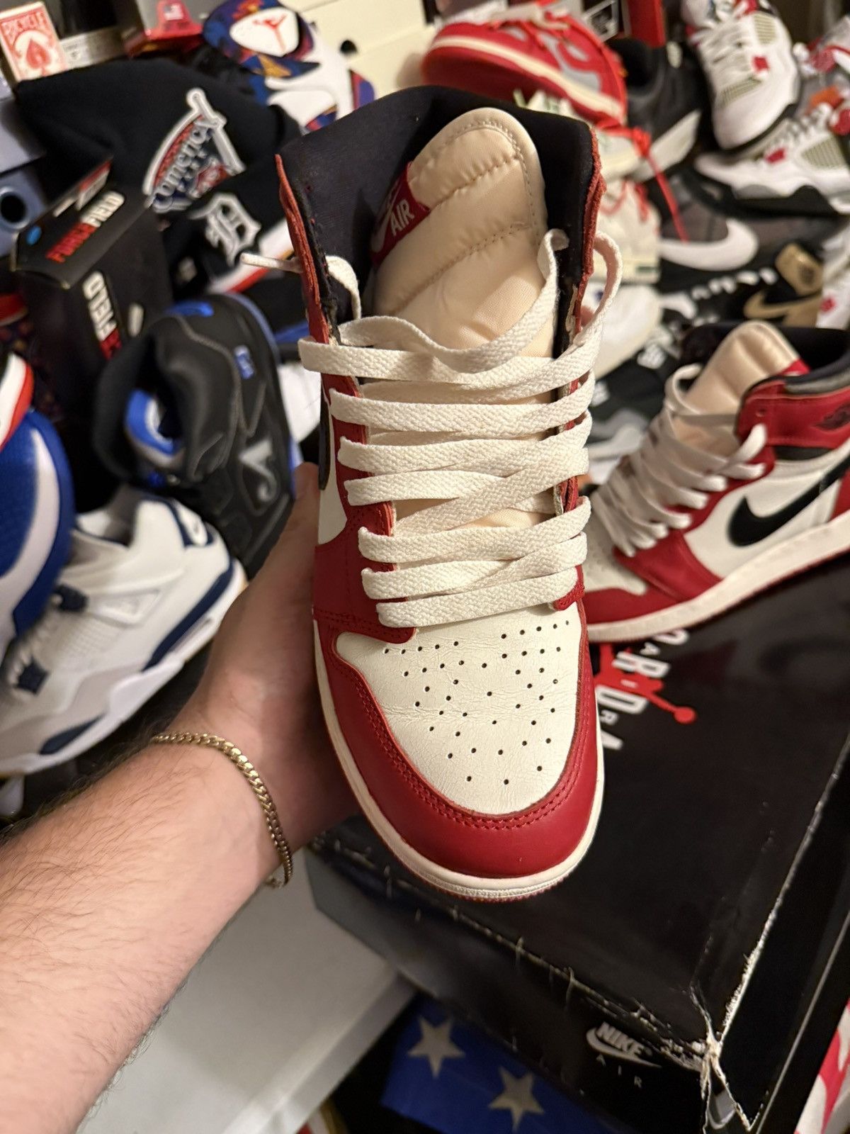 Jordan retro 1 high lost & found size 7