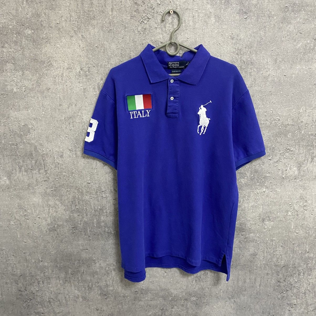 未使用❕POLO MILAN BIGPONY 5 170/92 Polo Ralph Lauren Polo T-Shirt Milan Italy #5 Big Pony