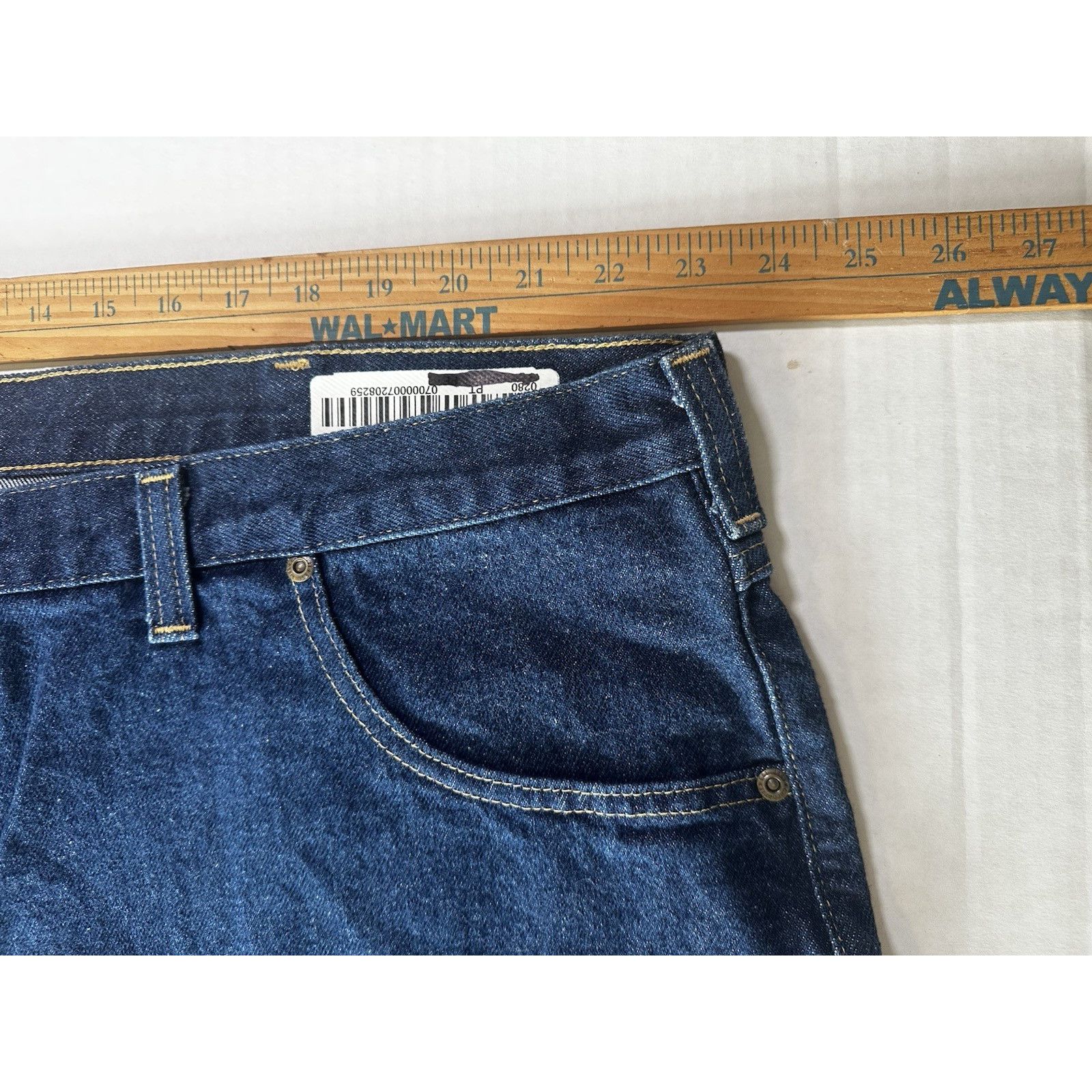 Carhartt Carhartt Blue Jeans 46x32 Relaxed Cotton Workwear Denim NWT Size US 44 / EU 60 - 11 Thumbnail