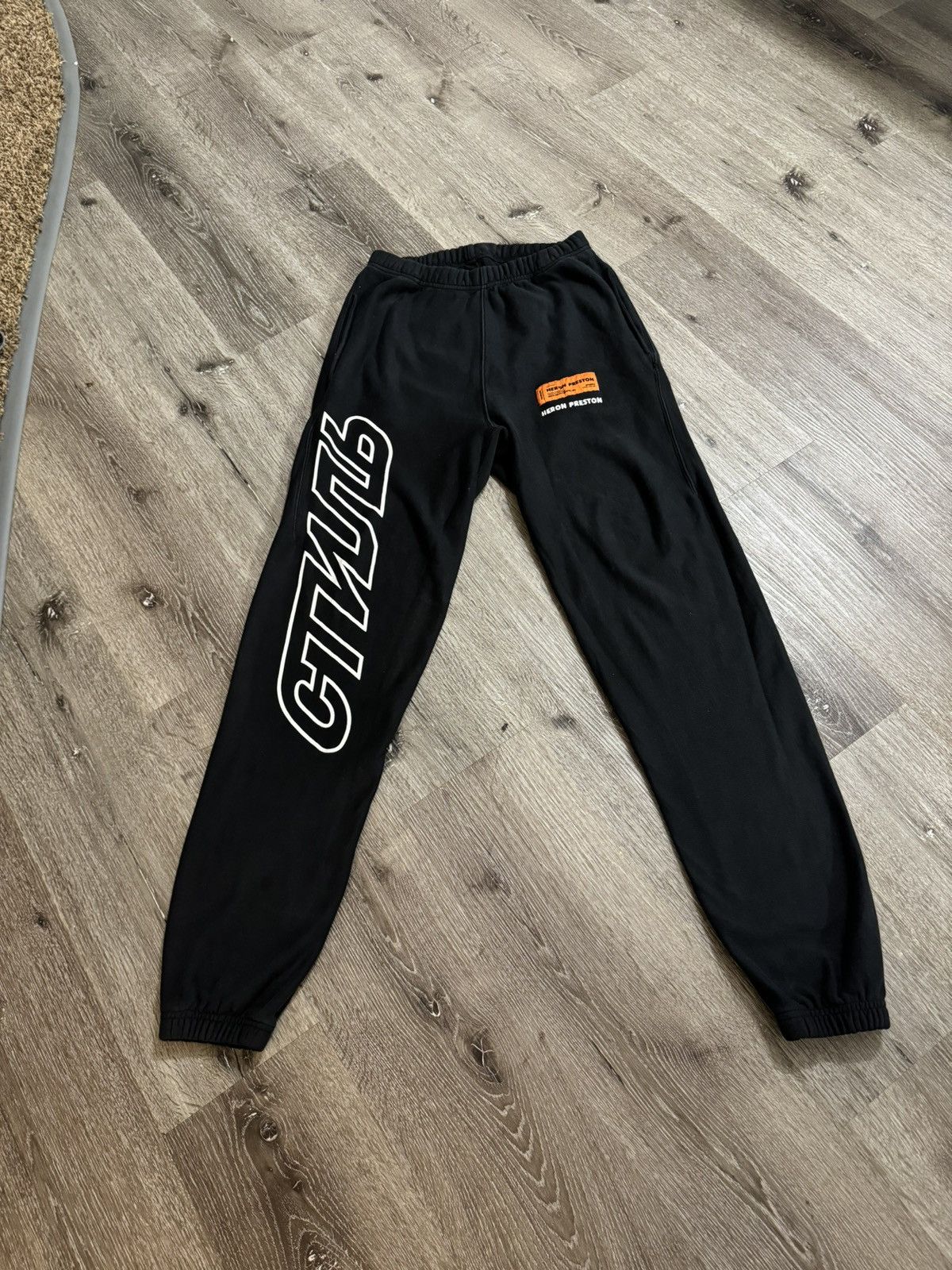 image of Heron Preston Стиль Sweatpants in Black, Men's (Size 30)