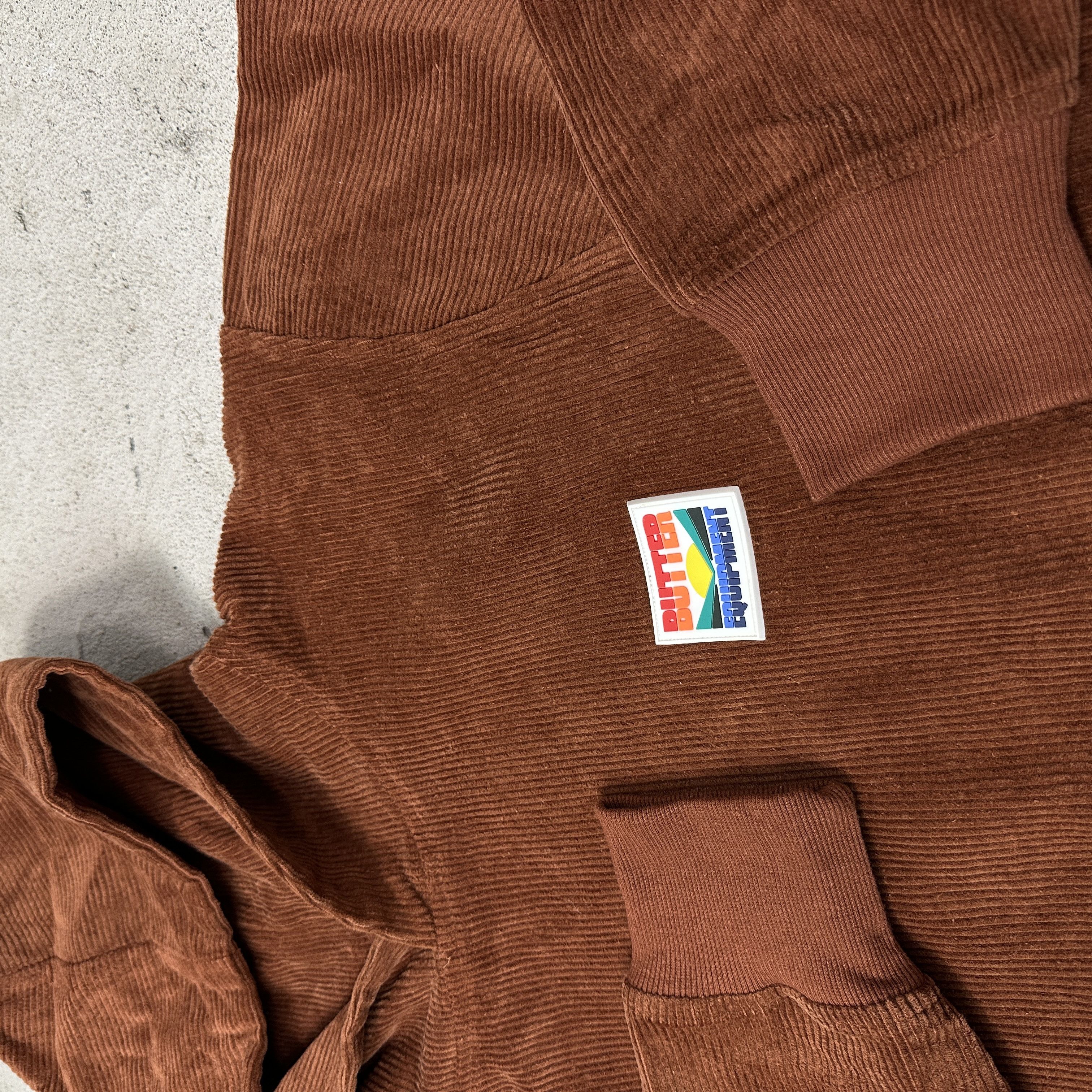 Vintage Vintage Streetwear Skater Sporty Butter Corduroy Hoodie Y2K Size US M / EU 48-50 / 2 - 2 Thumbnail