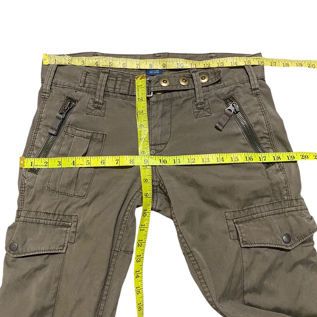 Polo Ralph Lauren Vintage Polo Ralph Lauren Cargo Pants Belted Size 30" / US 8 / IT 44 - 22 Thumbnail