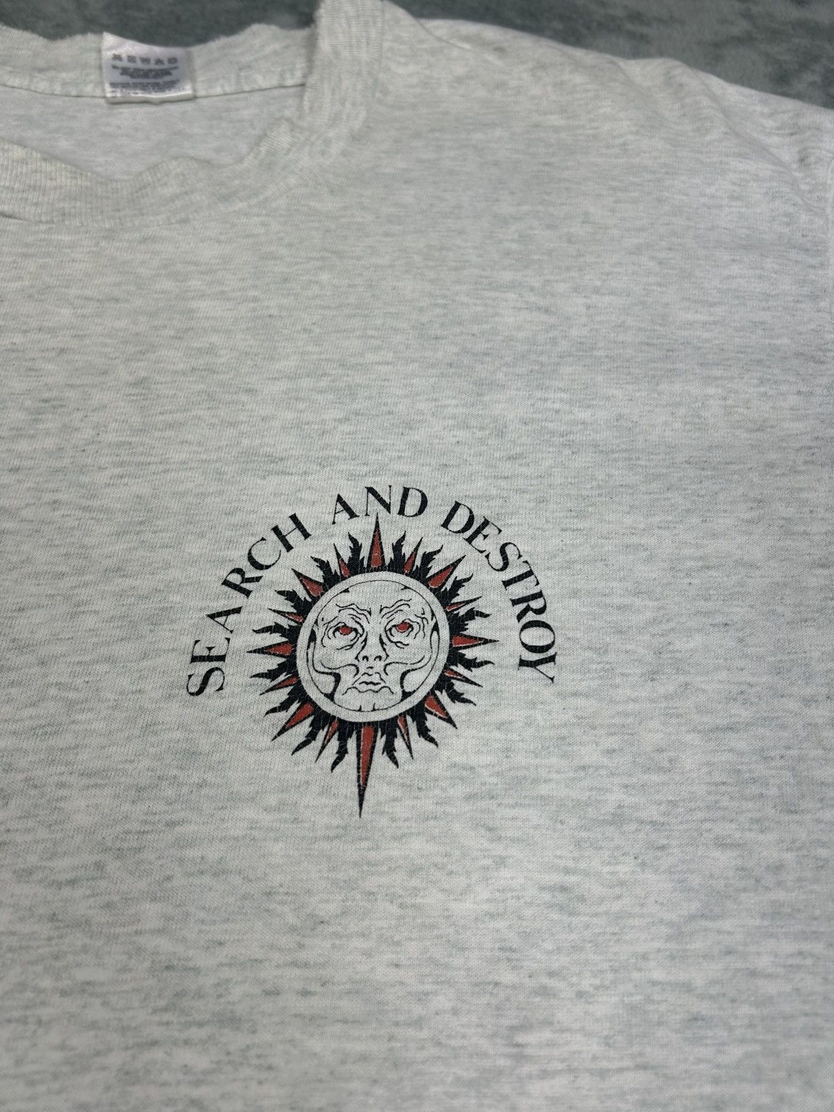 Band Tees Vintage 90’s Rolling Band Henry Rollins Search & Destroy Size US L / EU 52-54 / 3 - 3 Thumbnail