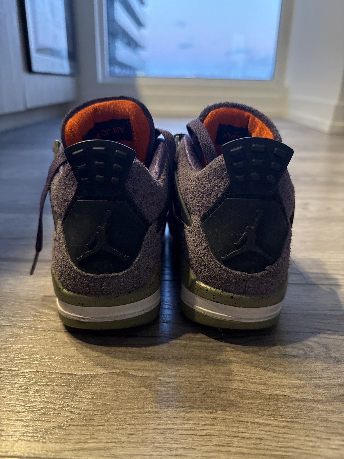 Nike Nike Air Jordan 4 Retro "Canyon Purple" Size US 5.5 / EU 38 - 3 Thumbnail