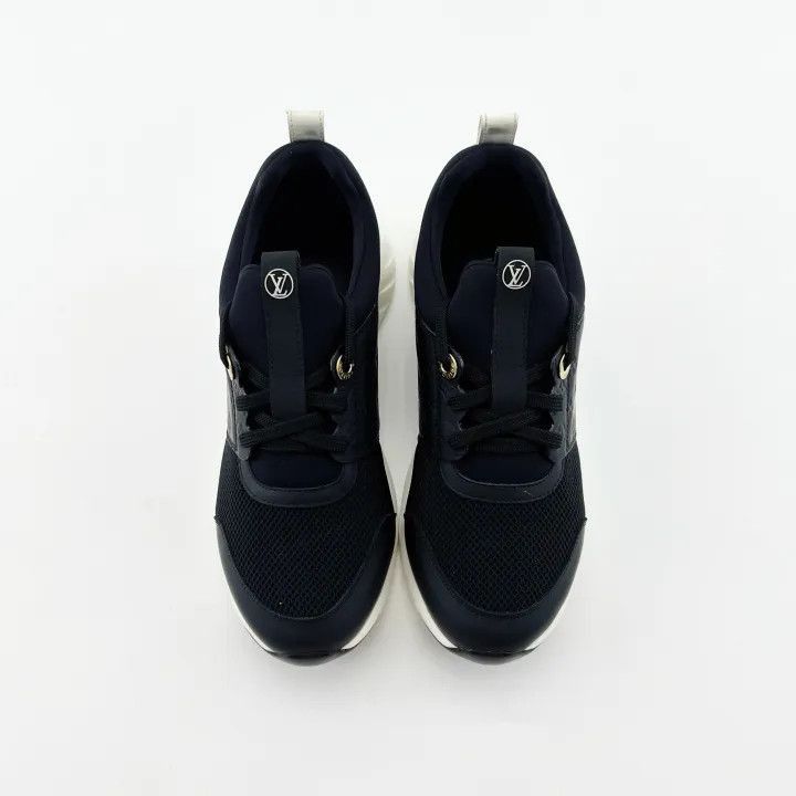 Louis Vuitton Louis Vuitton Black Low-Top Running Sneakers -2508 Size US 10 / EU 43 - 2 Thumbnail