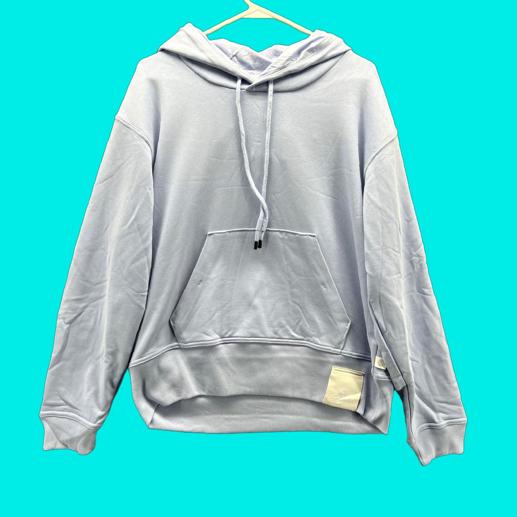 Adidas Adidas Hoodie Mens Small Blue Dawn M PD Pullover Pocket Athletic Sweatshirt Size US S / EU 44-46 / 1 - 1 Thumbnail