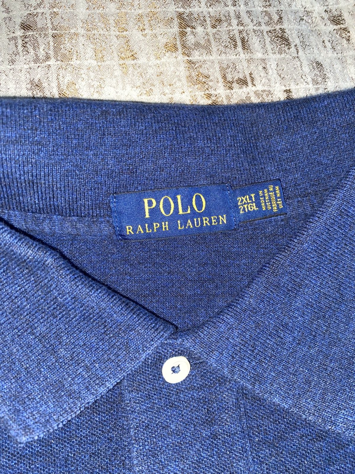 Polo Ralph Lauren Dark Blue Polo Ralph Lauren Long Sleeve Size US XXL / EU 58 / 5 - 5 Thumbnail