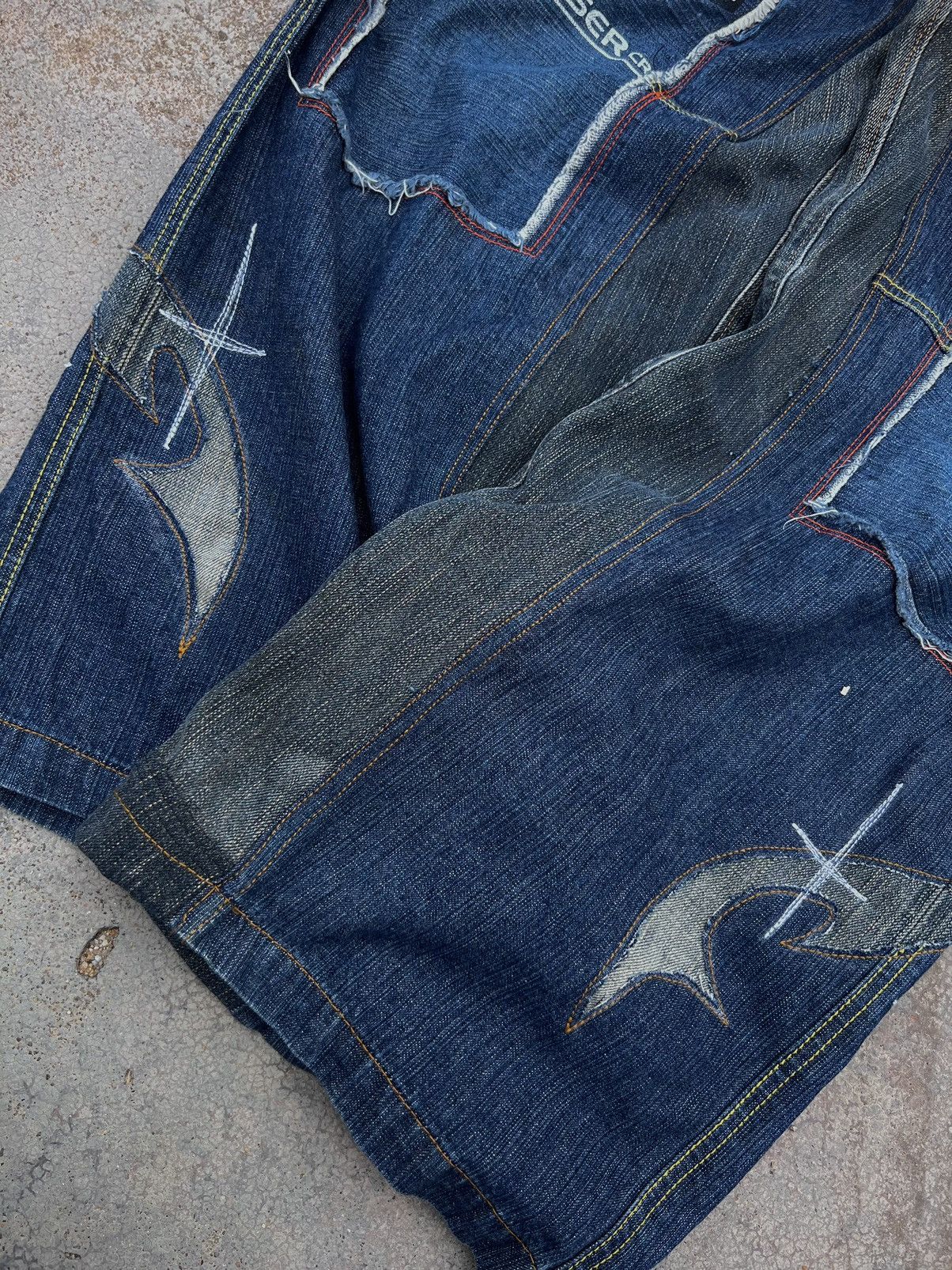 Other SEPTEMBER WORKS PROTOTYPE E02 REWORKED WIDE LEG Size US 32 / EU 48 - 3 Thumbnail