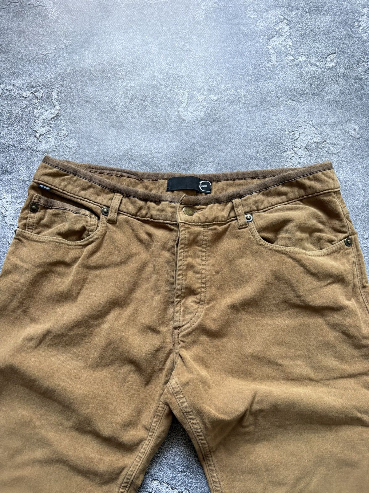 Just Cavalli Vintage Just Cavalli Luxury Mens Brown Pants Size 35 49 Rare Size US 35 - 4 Thumbnail