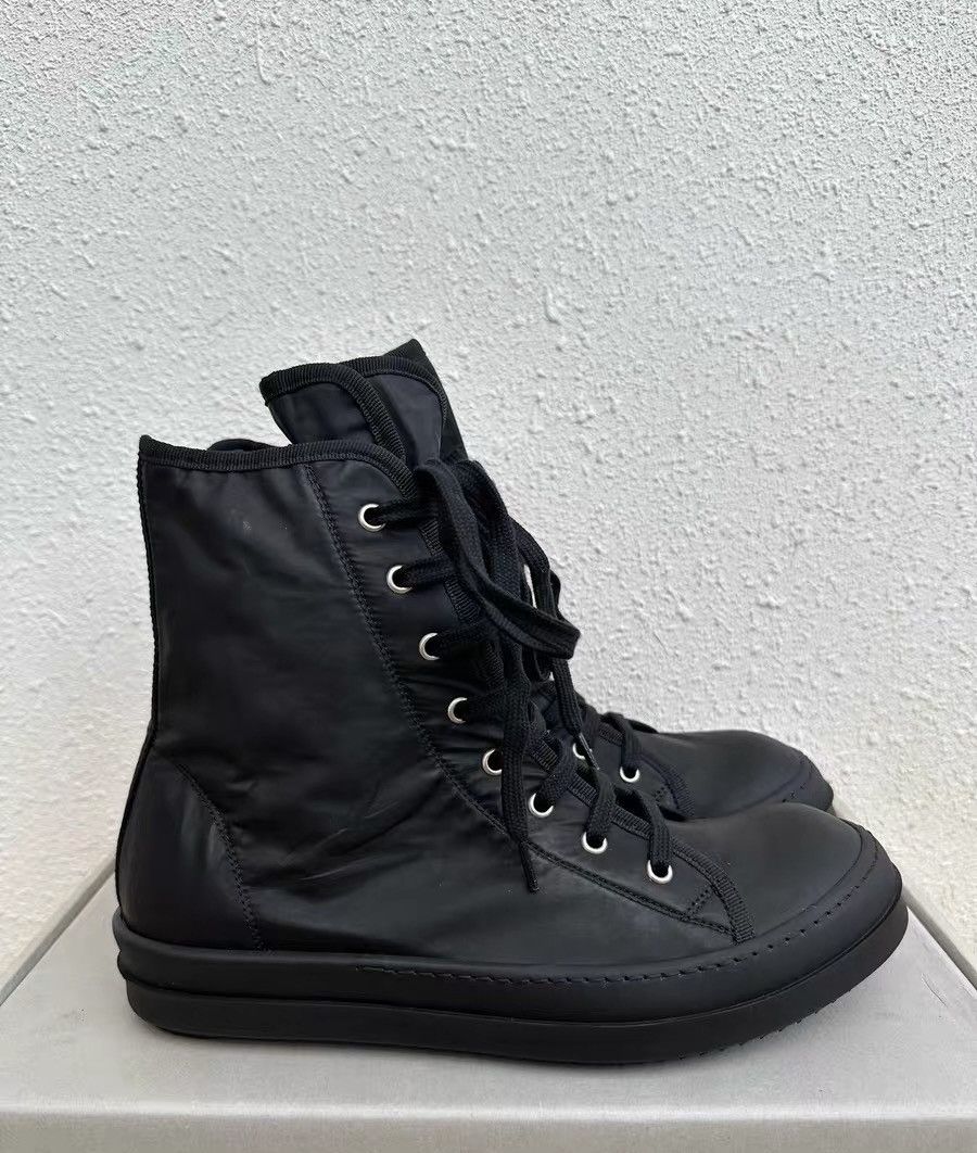Rick Owens Rick Owens Black Warrior High-Top All Black Size US 8 / EU 41 - 1 Thumbnail