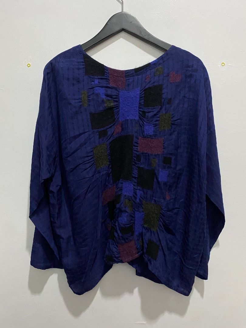 Issey Miyake HaaT - Issey Miyake Panel Patchwork Shirt M Size US M / EU 48-50 / 2 - 3 Thumbnail