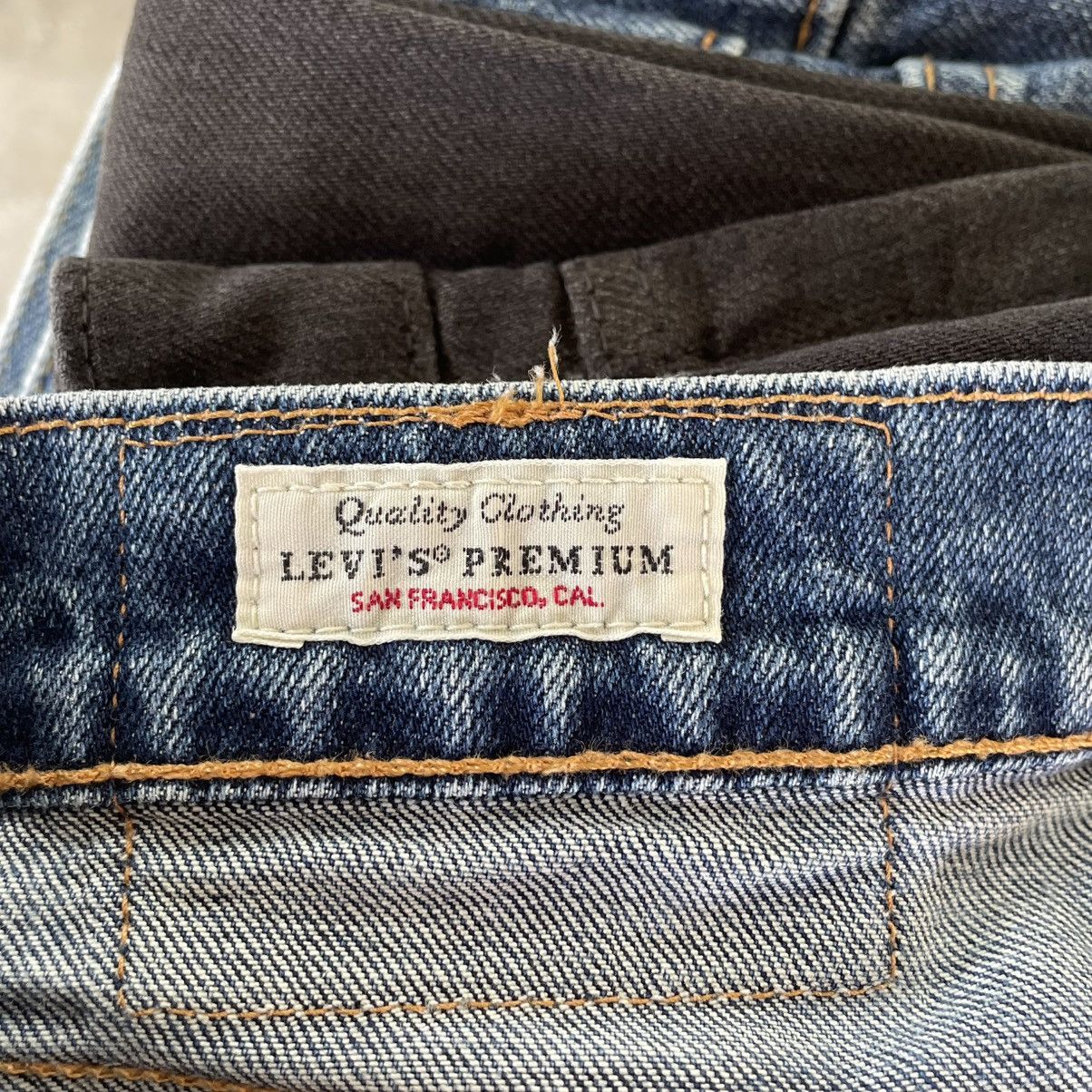 Levi's Vintage Clothing 🔥Vintage Levis 502 Big E Stoned Washed Ripped Distress Jeans Size US 31 - 15 Thumbnail