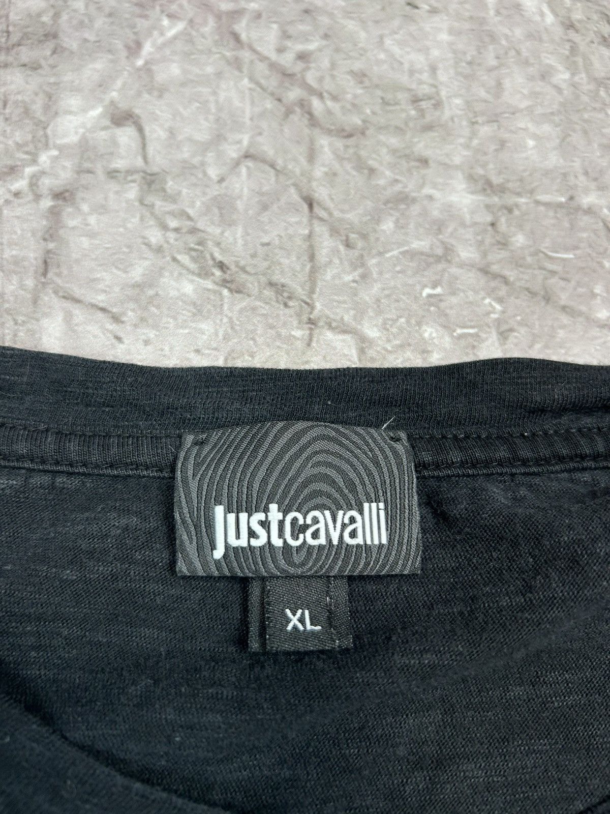 Just Cavalli × Vintage Mens Vintage Just Cavalli T-shirt luxury Size US XL / EU 56 / 4 - 5 Thumbnail