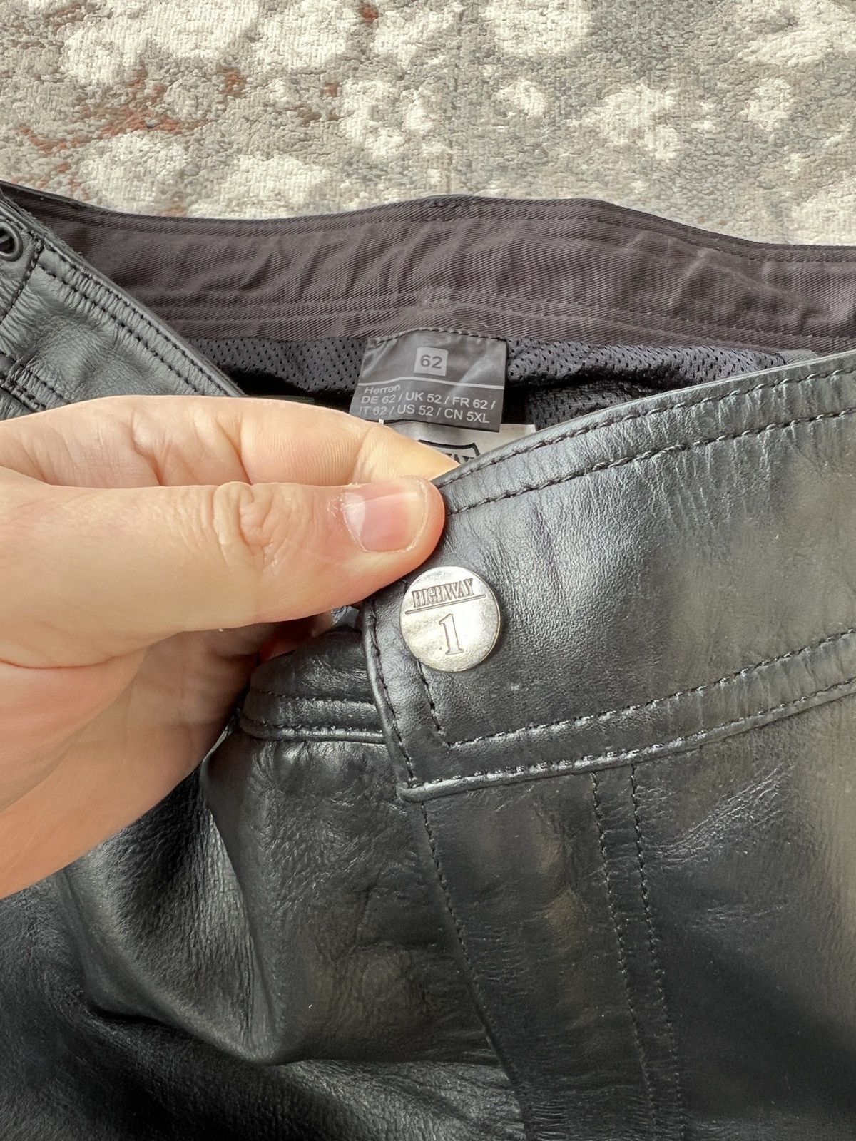 Other Highaway Moto Leather Pants Size 62 Size US 44 / EU 60 - 6 Thumbnail