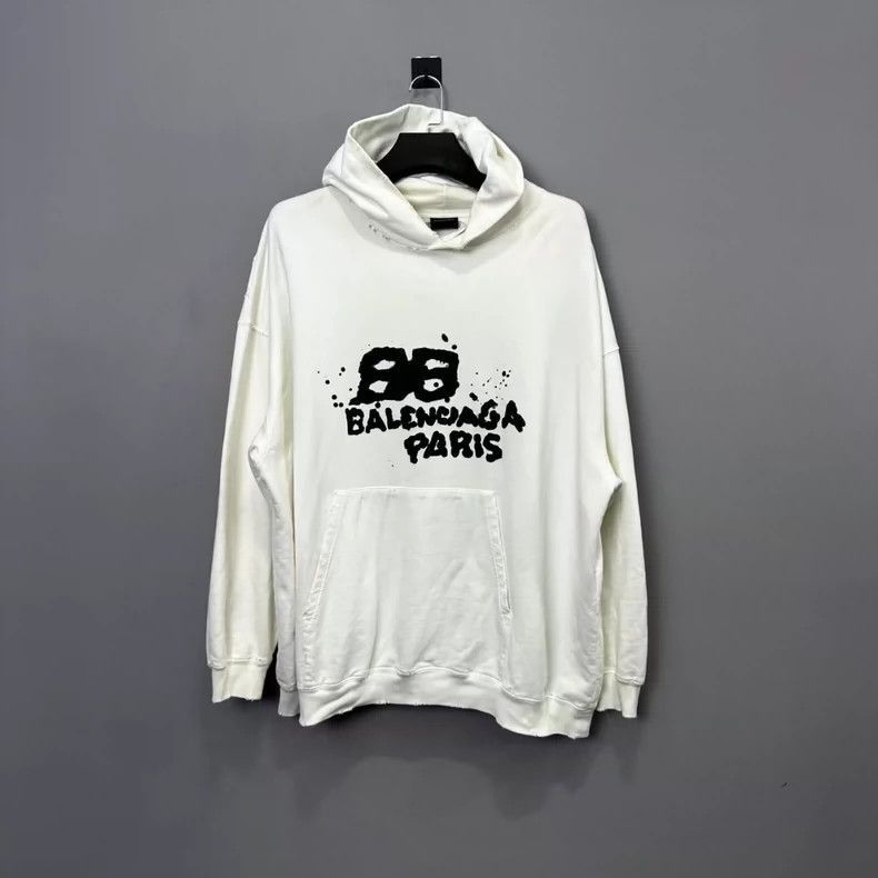 Balenciaga Balenciaga 23 new Hand drawn letter logo printed hoodie-250 Size US XS / EU 42 / 0 - 1 Thumbnail