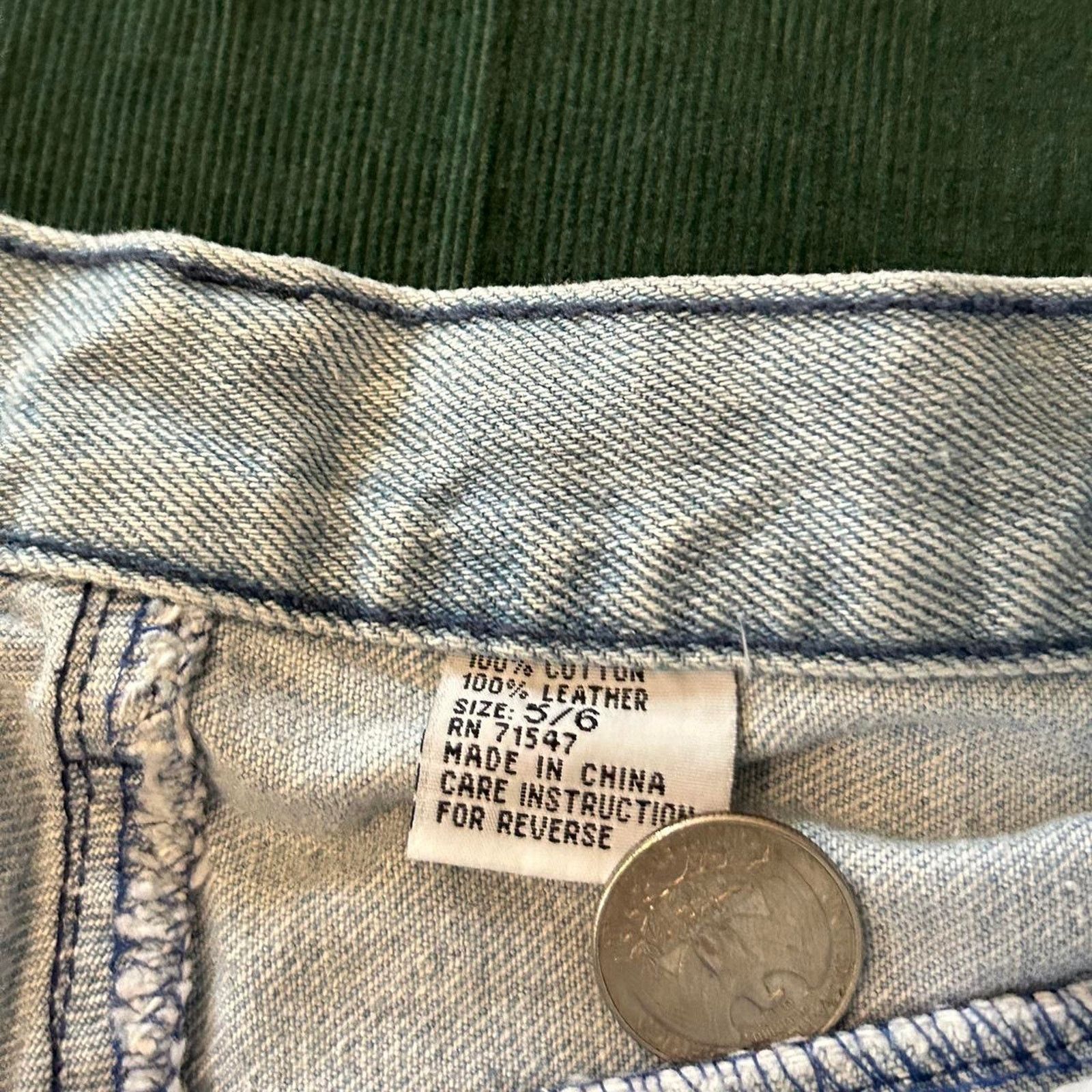 Other Rare vintage jean shorts Size 28" / US 6 / IT 42 - 5 Thumbnail