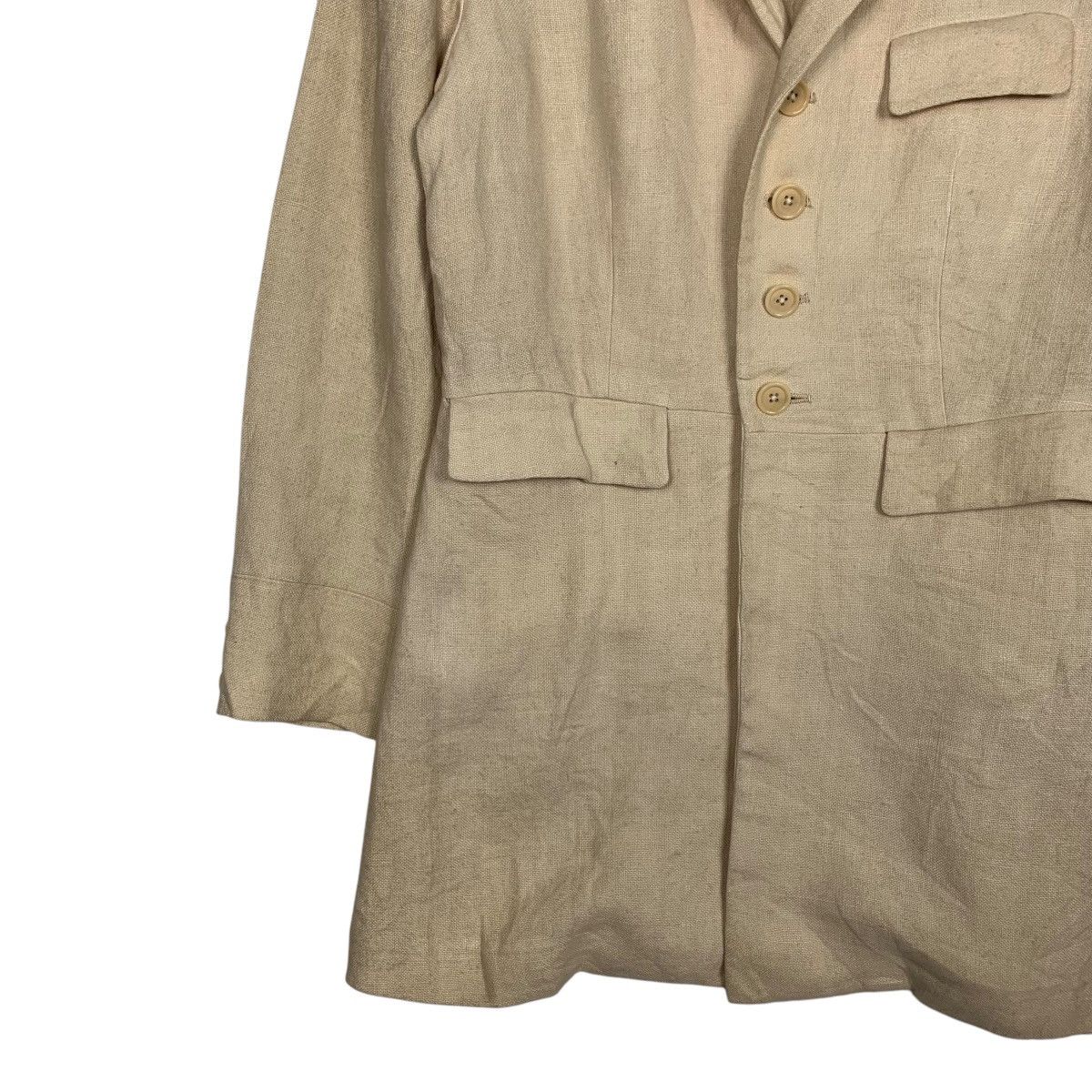 Ralph Lauren Vintage RALPH LAUREN Single Breasted Linen Jacket #2762-C124 Size M / US 6-8 / IT 42-44 - 5 Thumbnail
