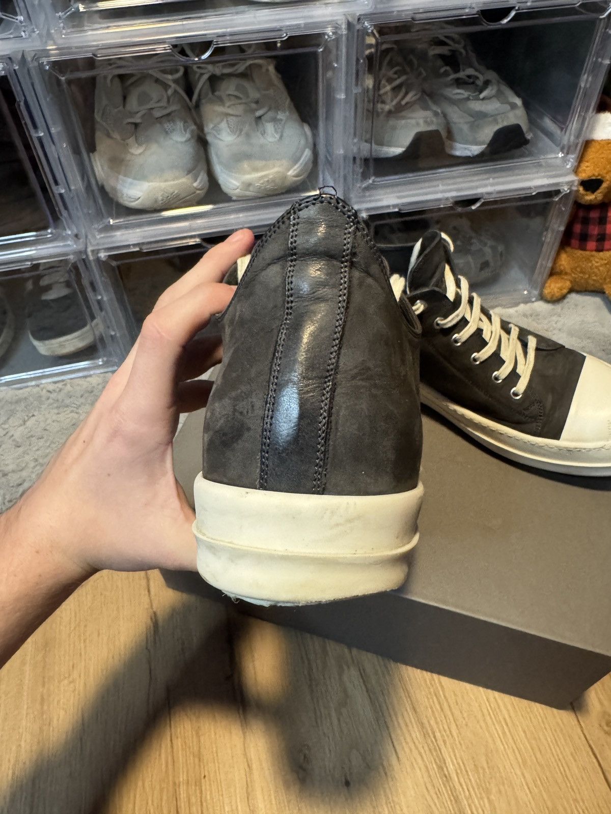 Rick Owens Rick Owens Ramones “Dark Dust” Size US 12 / EU 45 - 4 Thumbnail