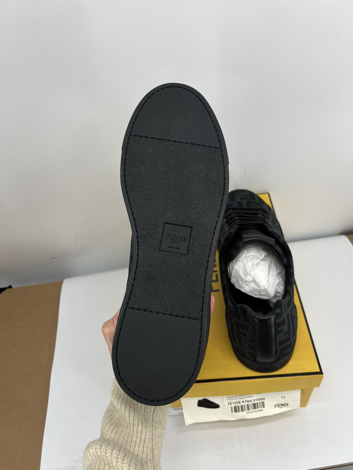 Fendi Fendi Fabric Low Top sneakers eu 45 Size US 12 / EU 45 - 5 Thumbnail