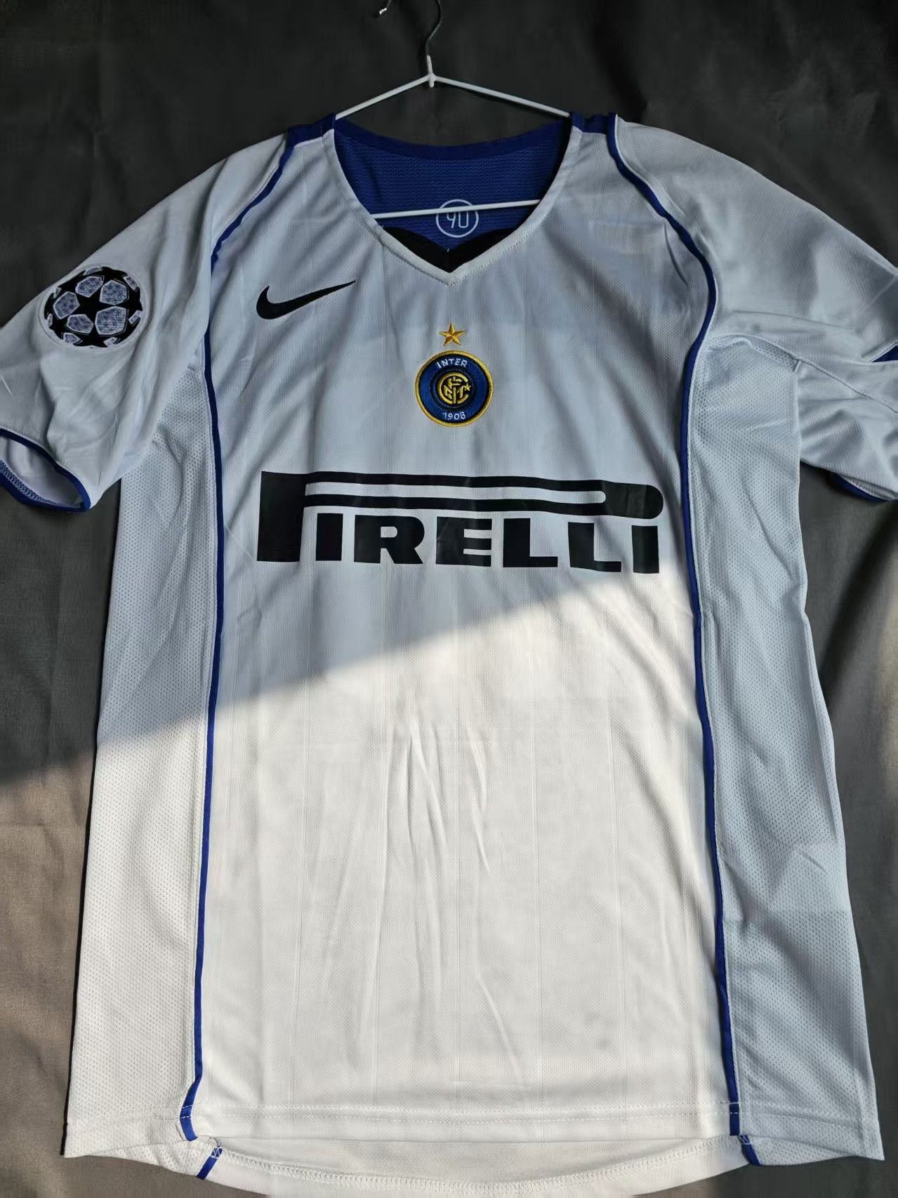 Other Inter Milan #20 Ronaldinho Jersey Away 2004 05 Season Size US L / EU 52-54 / 3 - 2 Thumbnail