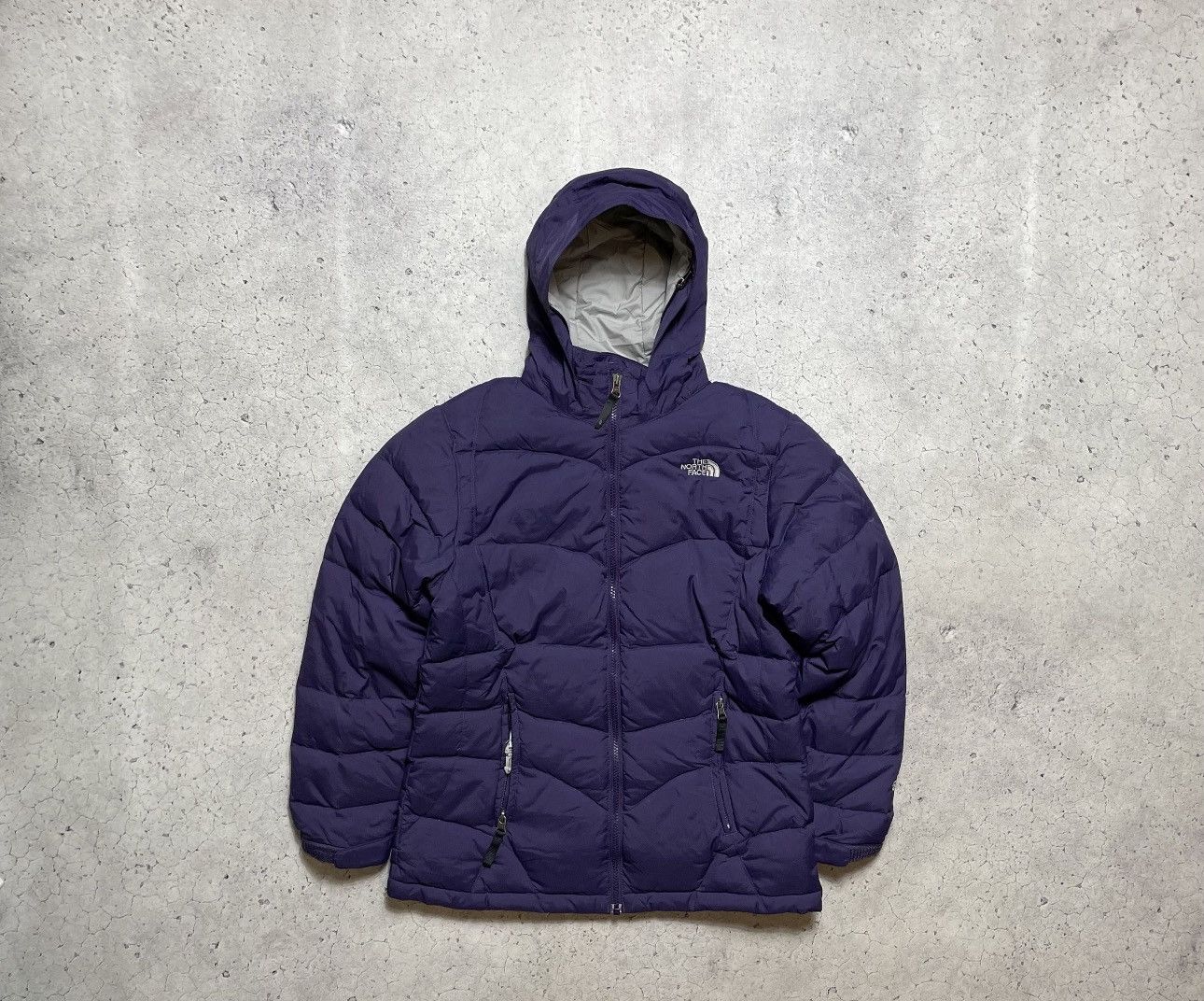 The North Face The North Face 550 Women's Down Puffer Jacket Vintage TNF Size L / US 10 / IT 46 - 1 Thumbnail