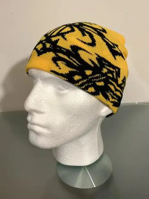Other Gothic Cross Beanie (yellow) Size ONE SIZE - 4 Thumbnail