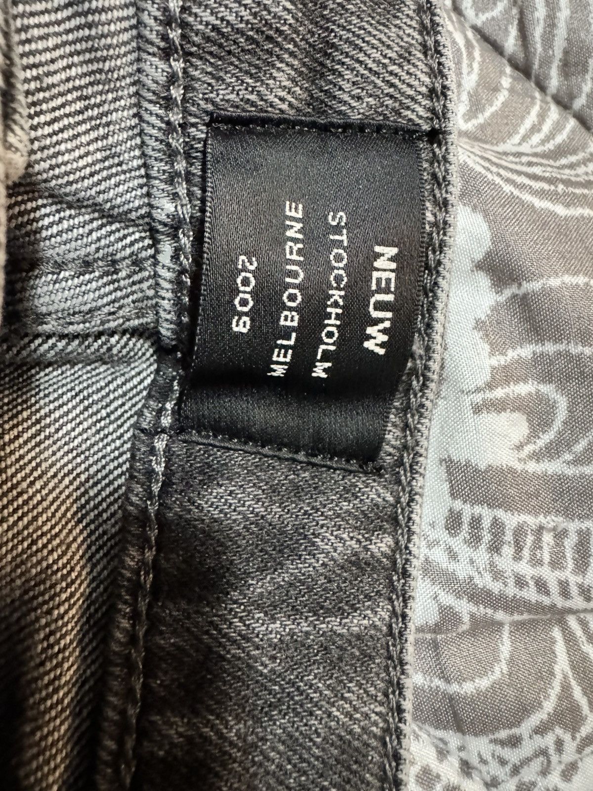 Other Neuw Denim Jeans Grey Washed Lou Slim Size US 33 - 8 Thumbnail