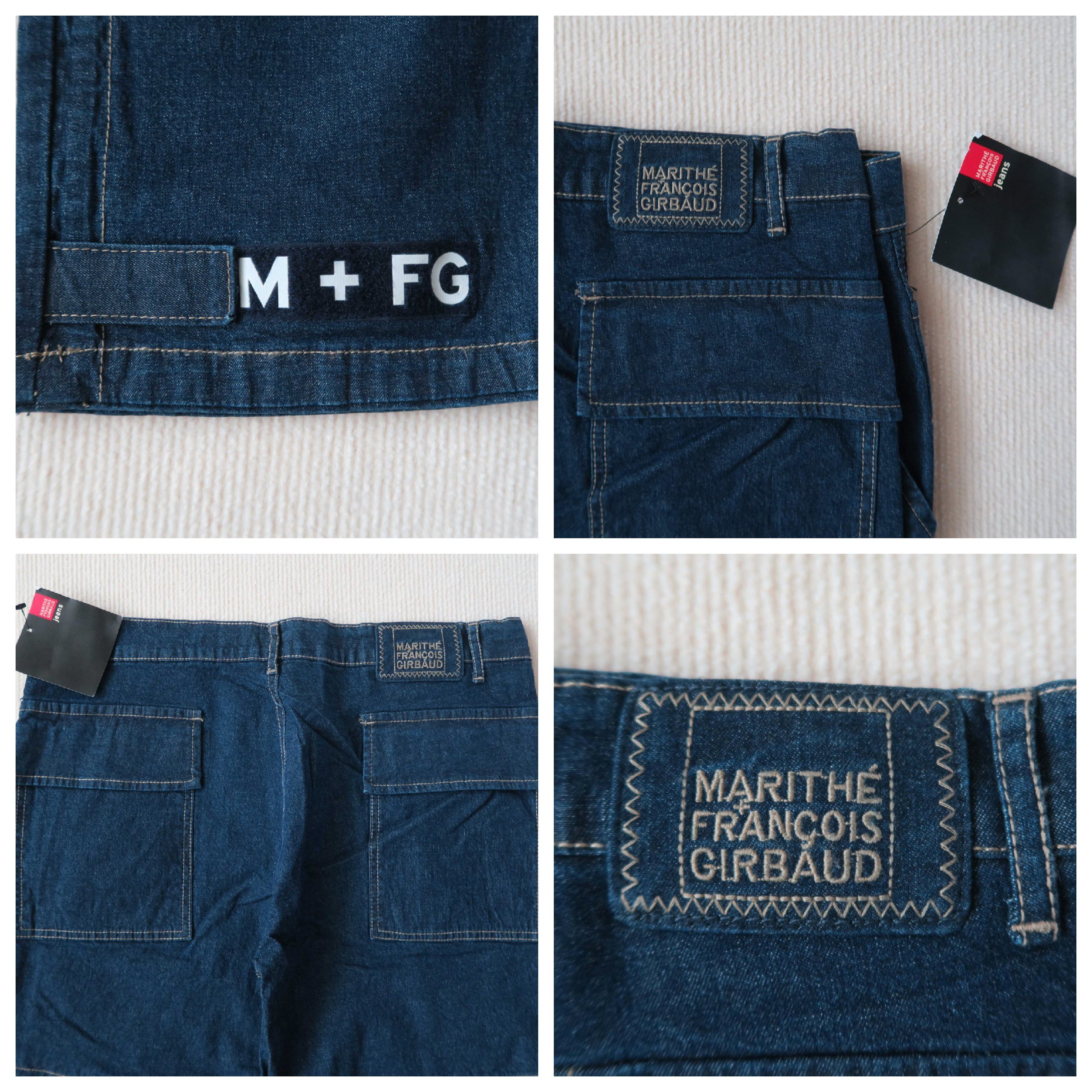 Marithe + Francois Girbaud Marithé + François Girbaud "Aviatri" Y2K Cargo Jeans Size US 32 / EU 48 - 9 Thumbnail