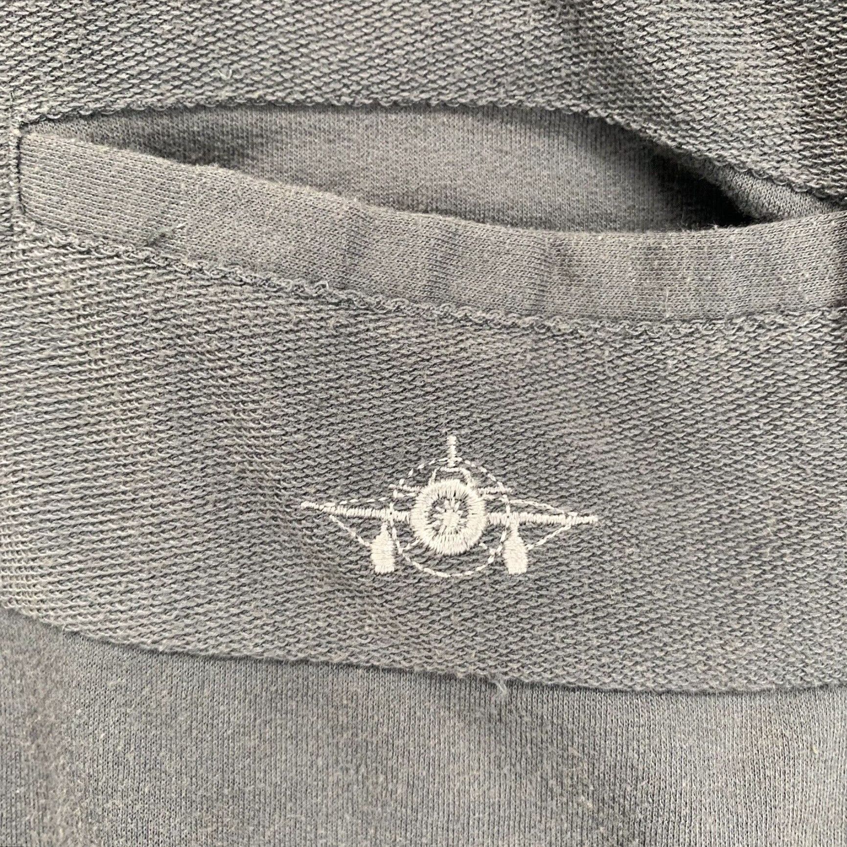 Vintage VINTAGE Greenline International Embroidered Airplane Logo Polo Shirt Gray Cotton Mens Large Size US L / EU 52-54 / 3 - 4 Thumbnail