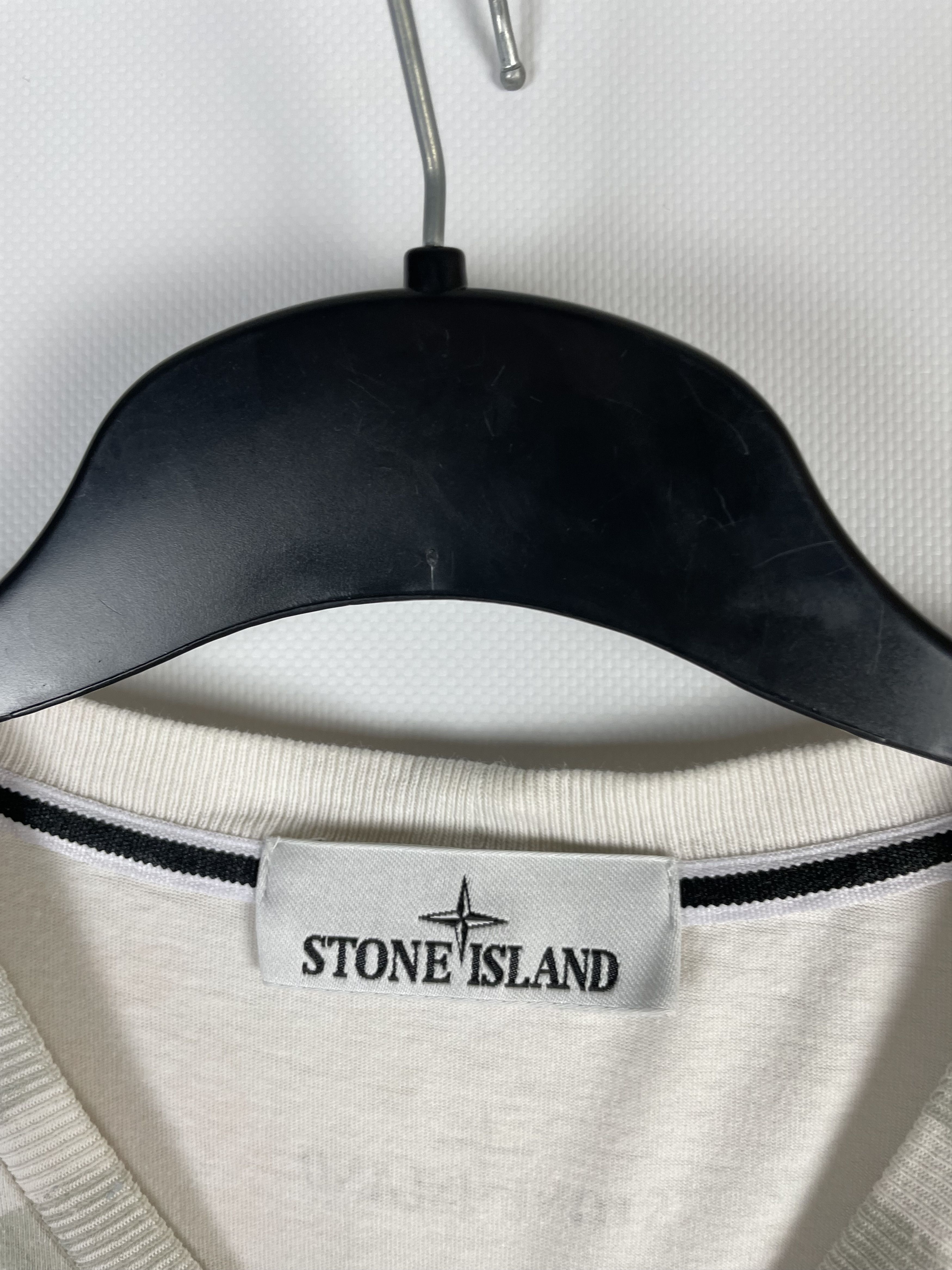 Stone Island Vintage Stone Island Center Logo T-Shirt Size US M / EU 48-50 / 2 - 4 Thumbnail