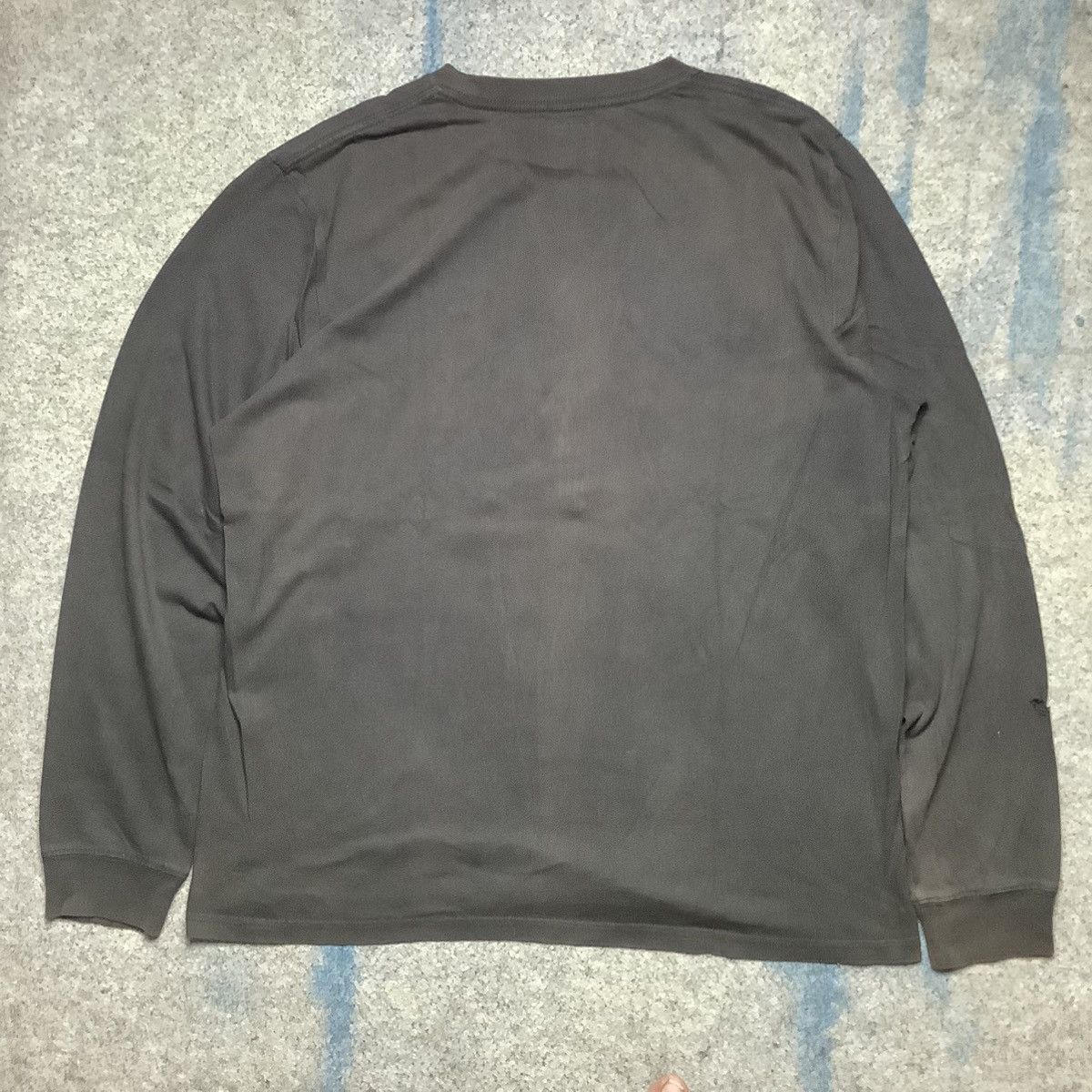 Stussy × Vintage Vintage 90s Stussy Long Shirt Sunfaded Size US XL / EU 56 / 4 - 11 Thumbnail