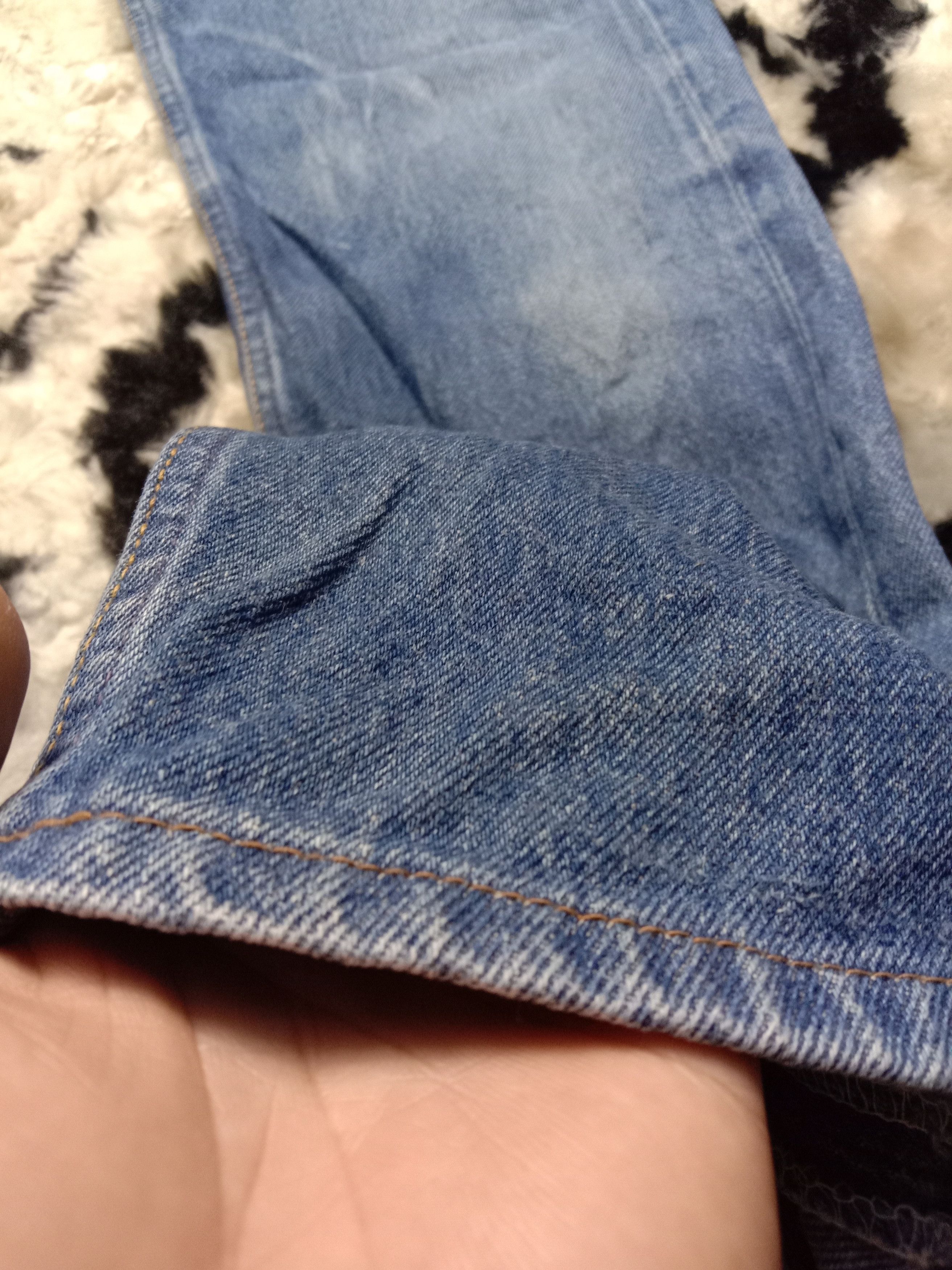 Number (N)ine × Undercover Distressed Vintage Levis 501Jean Size US 27 - 9 Thumbnail